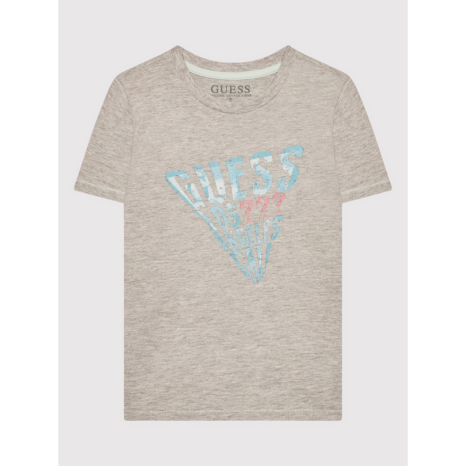 Guess Тишърт N2GI08 K8HM0 Сив Regular Fit - Pepit.bg