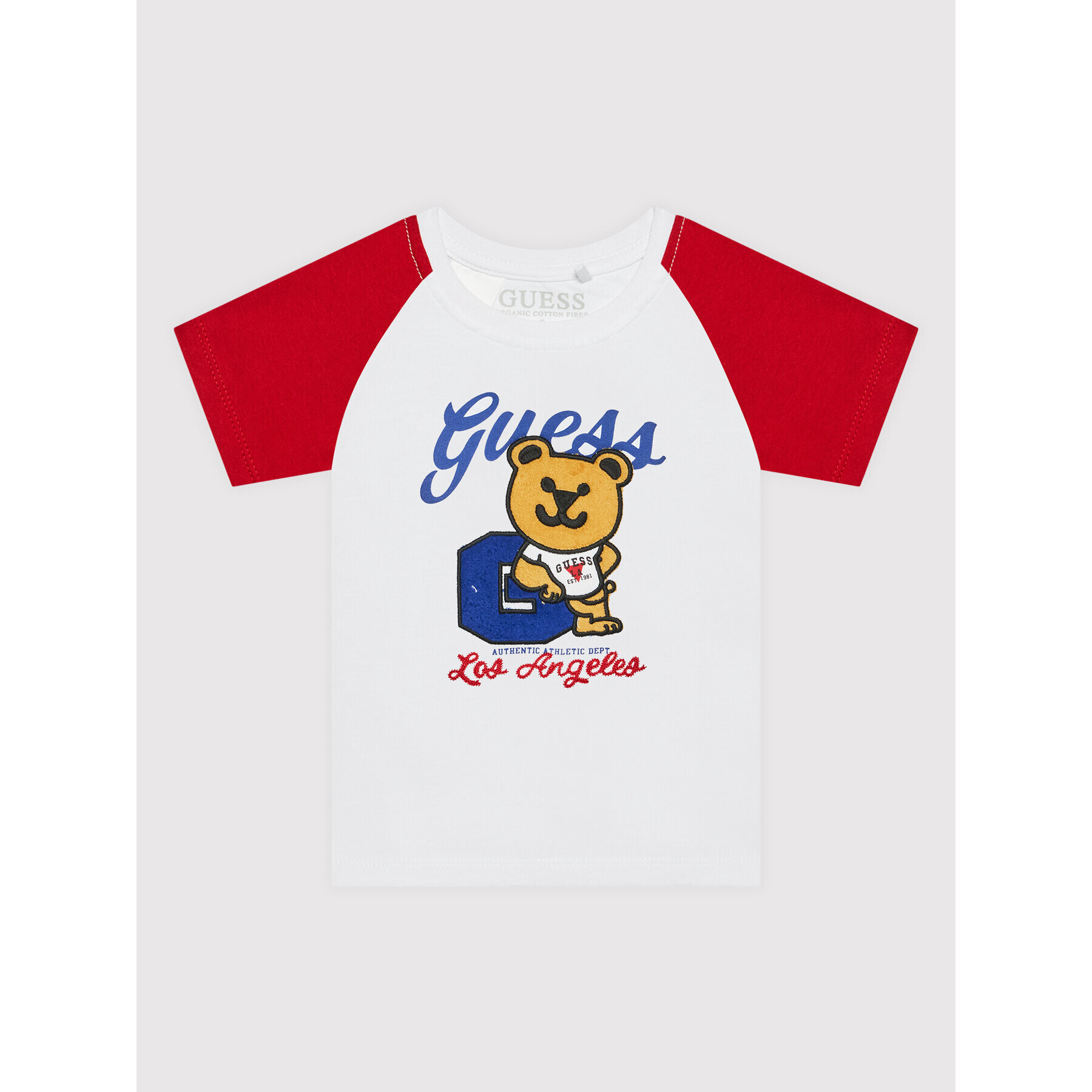 Guess Тишърт N2RI13 K8HM0 Бял Regular Fit - Pepit.bg