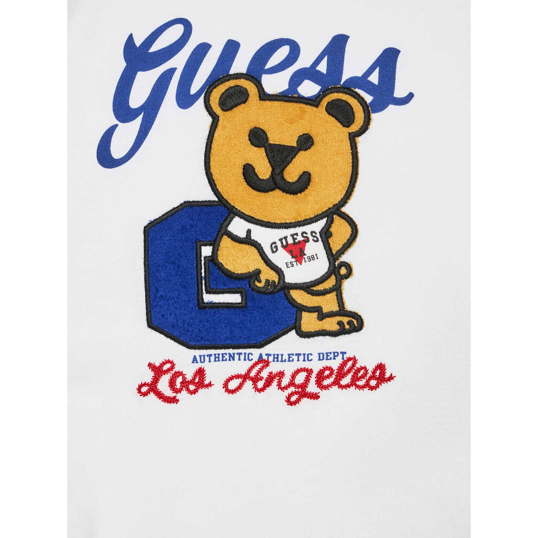 Guess Тишърт N2RI13 K8HM0 Бял Regular Fit - Pepit.bg
