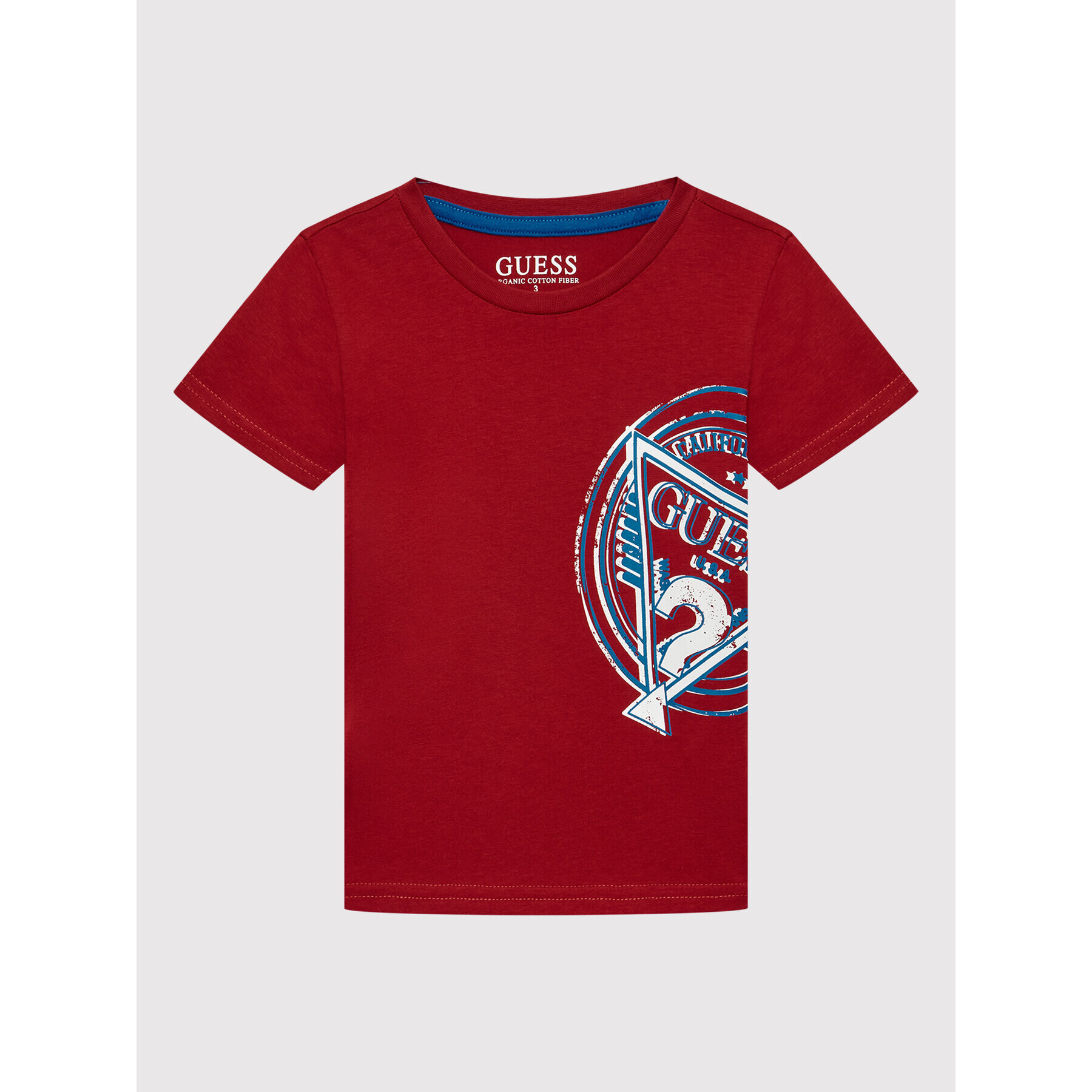 Guess Тишърт N2YI09 K8HM0 Червен Regular Fit - Pepit.bg