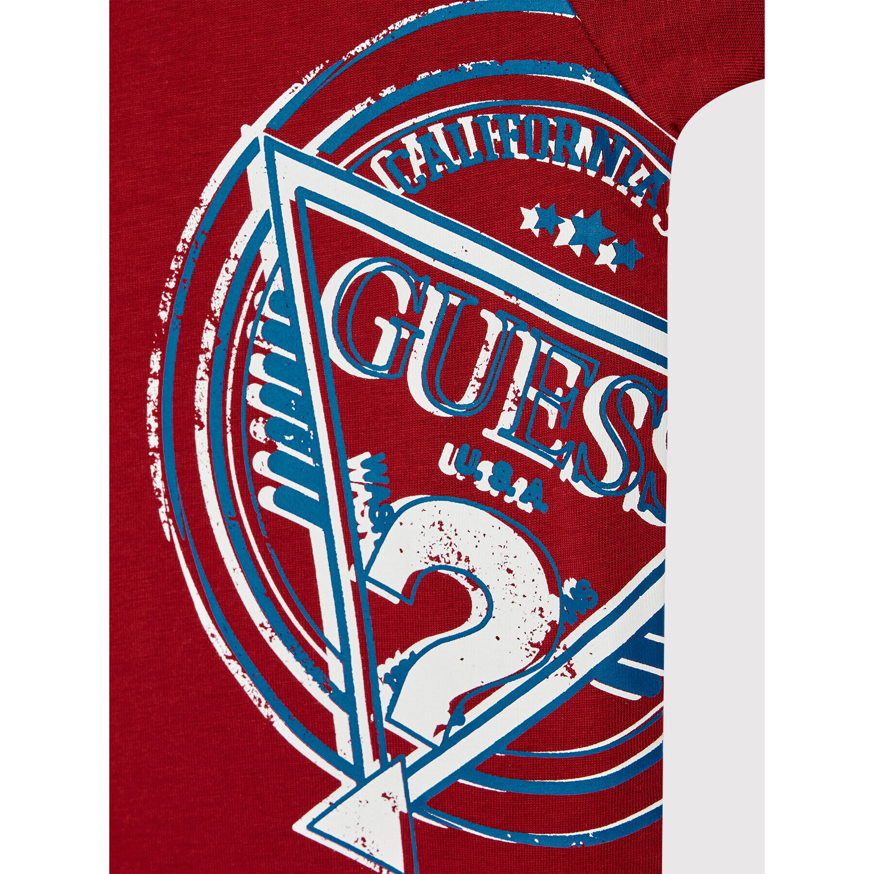 Guess Тишърт N2YI09 K8HM0 Червен Regular Fit - Pepit.bg
