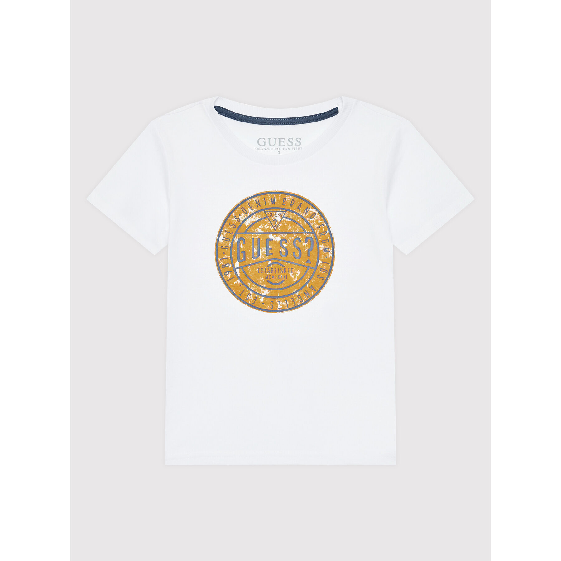 Guess Тишърт N2YI21 K8HM0 Бял Regular Fit - Pepit.bg