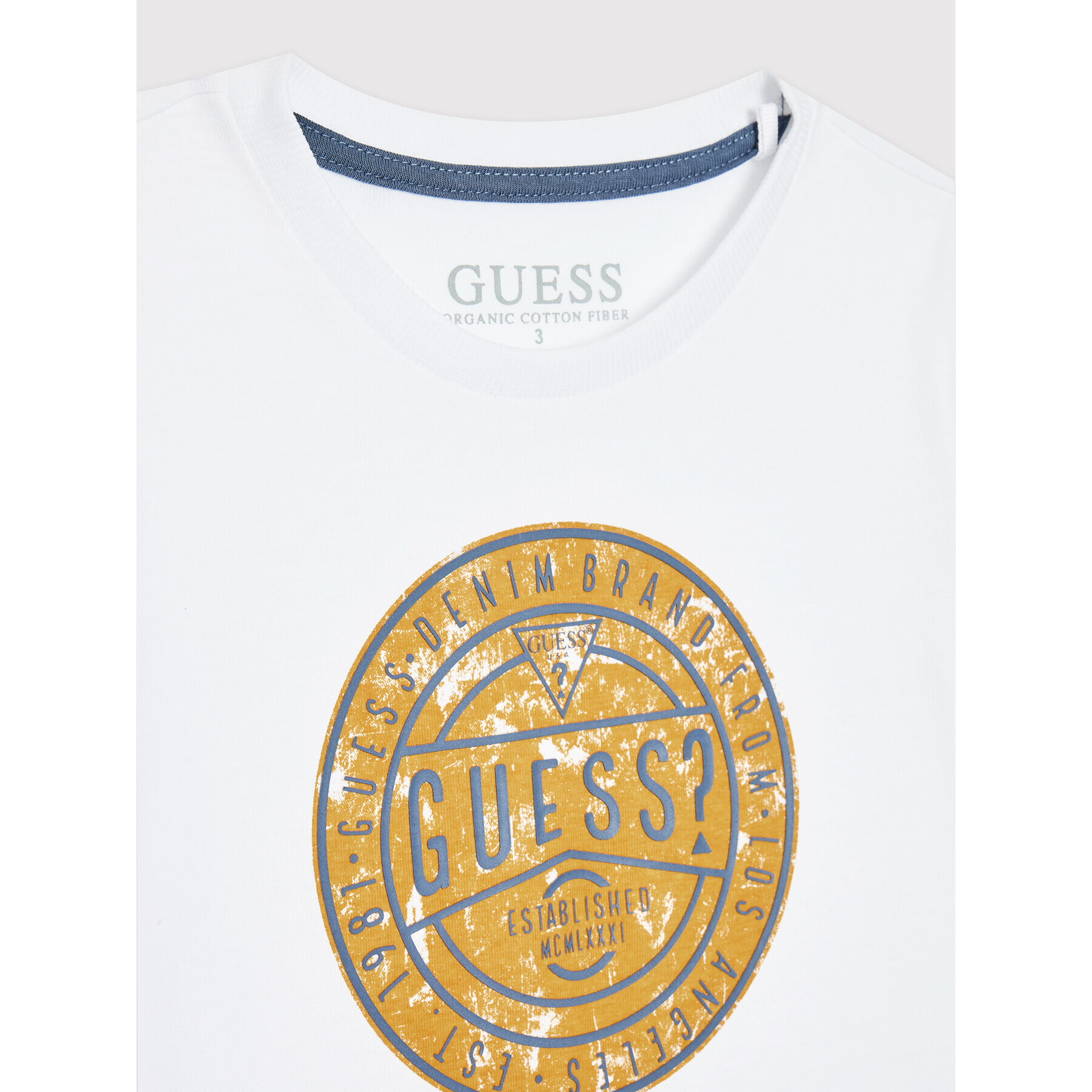 Guess Тишърт N2YI21 K8HM0 Бял Regular Fit - Pepit.bg