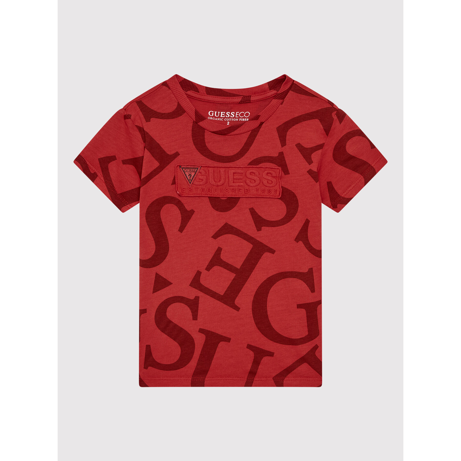 Guess Тишърт N2YI32 K8HM0 Червен Regular Fit - Pepit.bg