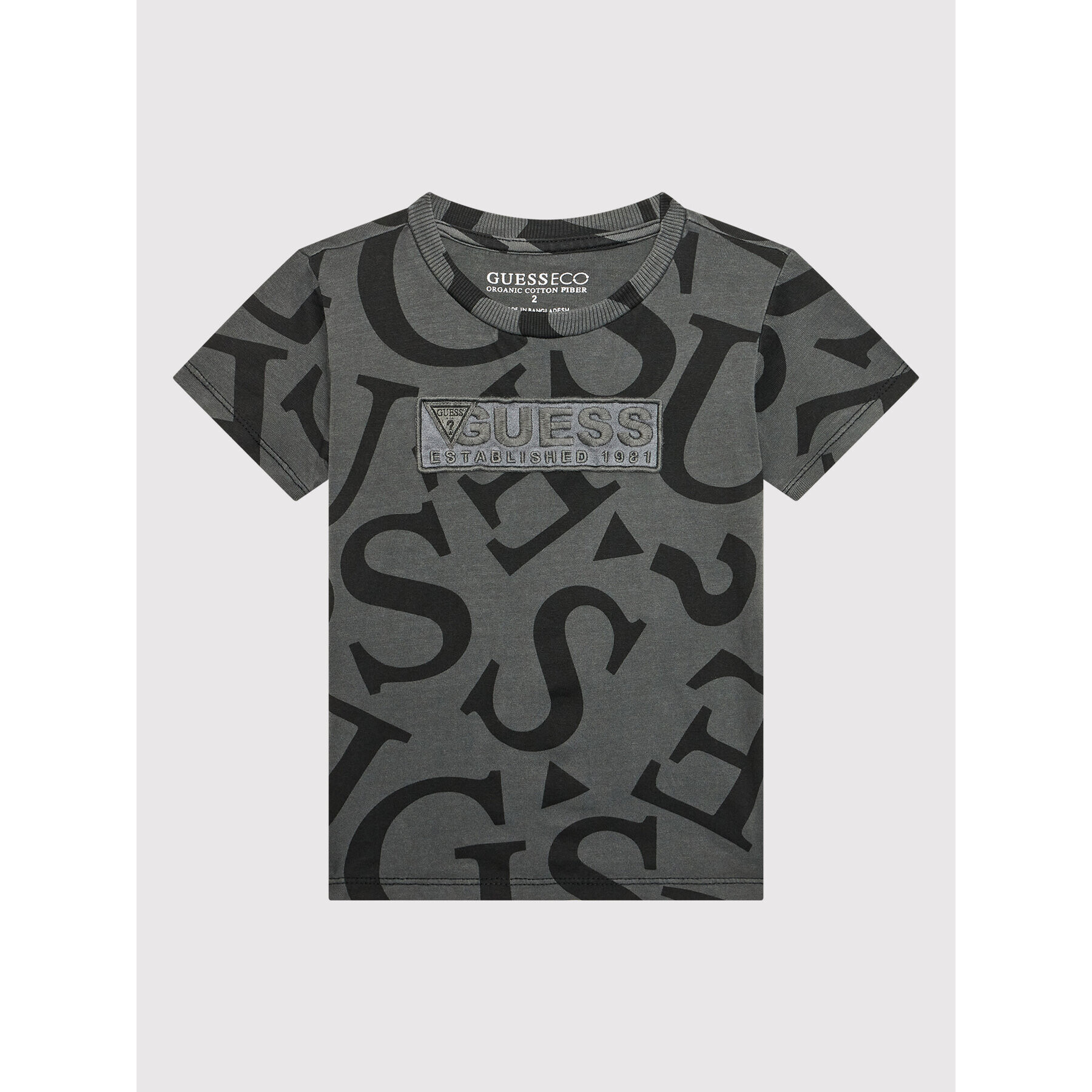 Guess Тишърт N2YI32 K8HM0 Сив Regular Fit - Pepit.bg