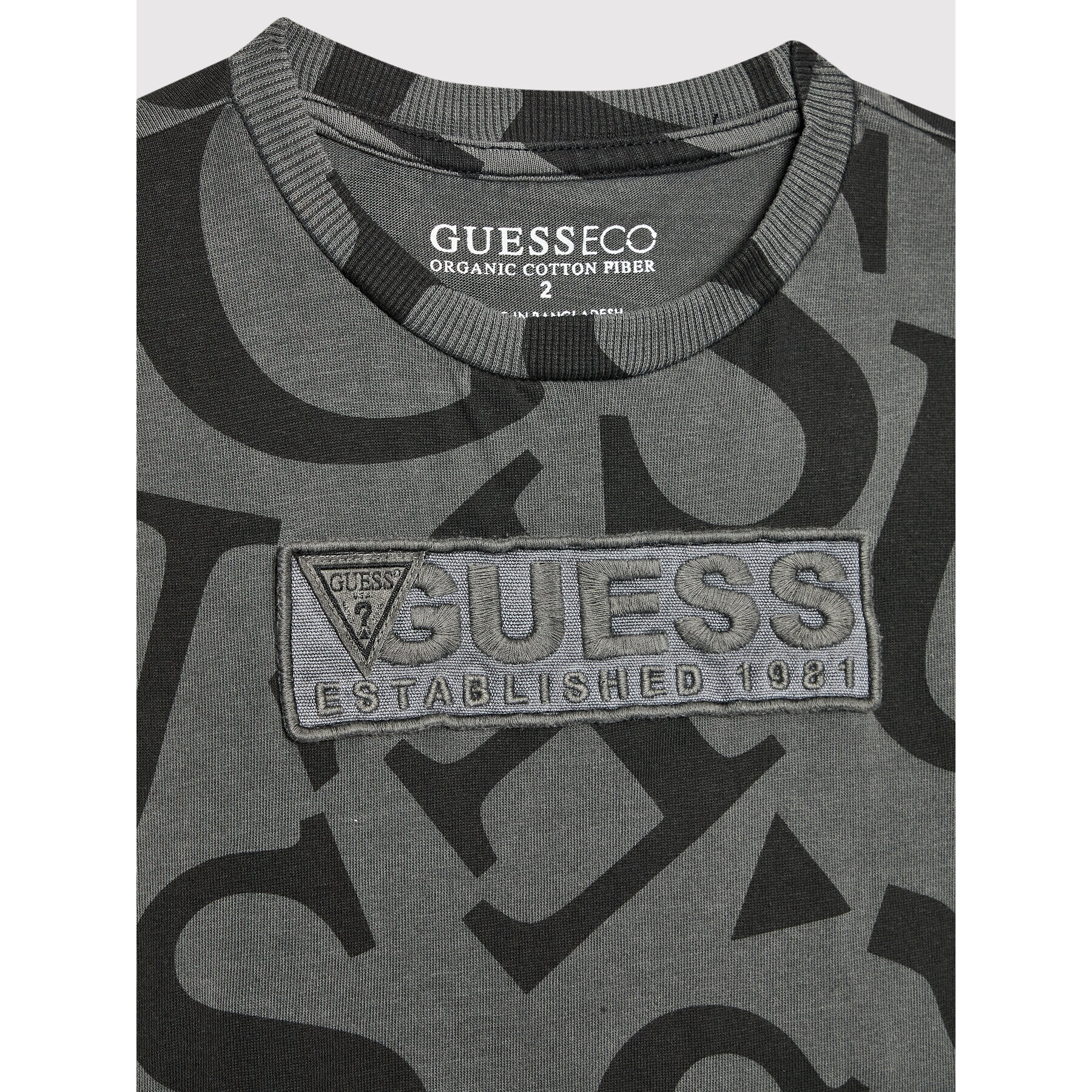 Guess Тишърт N2YI32 K8HM0 Сив Regular Fit - Pepit.bg