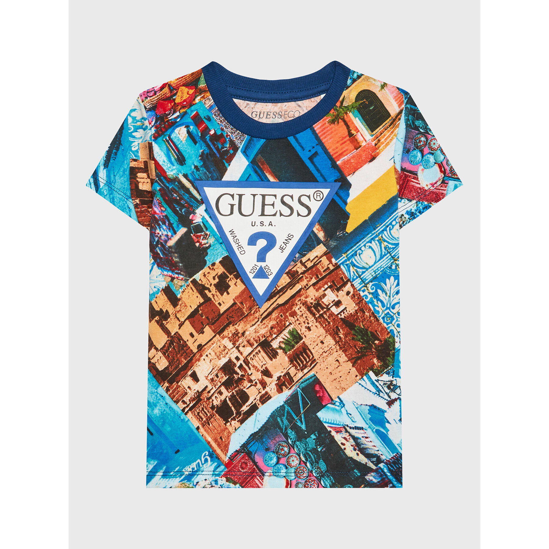 Guess Тишърт N3GI05 K8HM3 Цветен Regular Fit - Pepit.bg