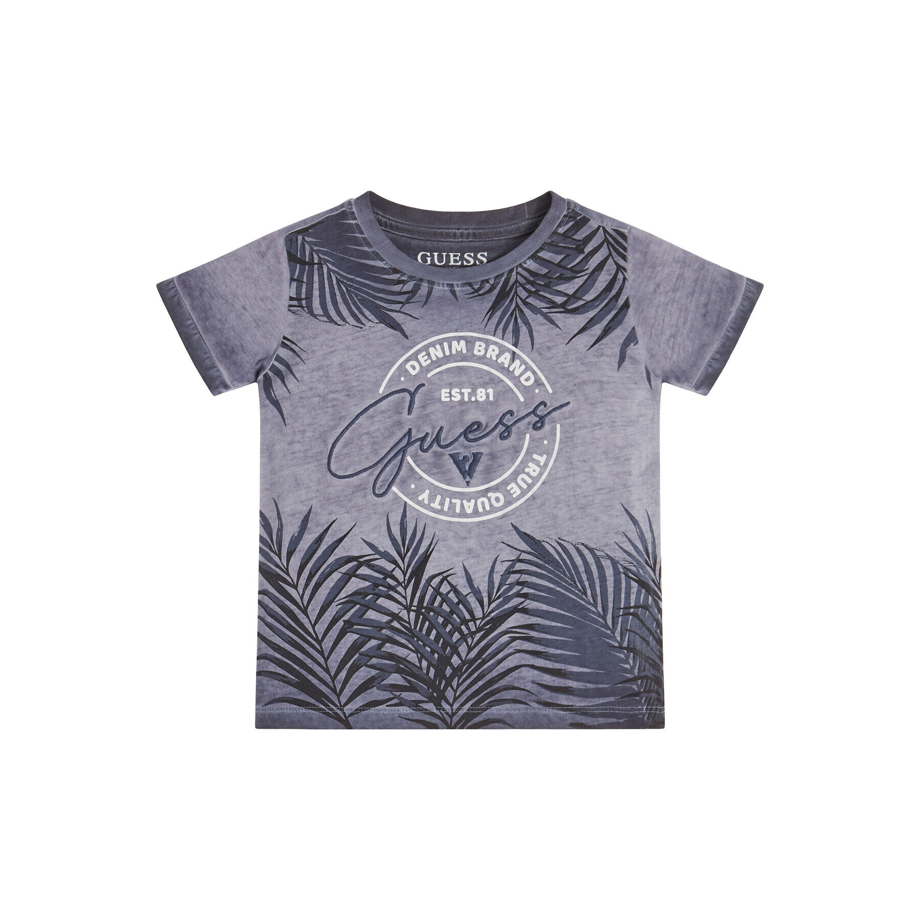 Guess Тишърт N3GI18 K8HM0 Тъмносин Regular Fit - Pepit.bg