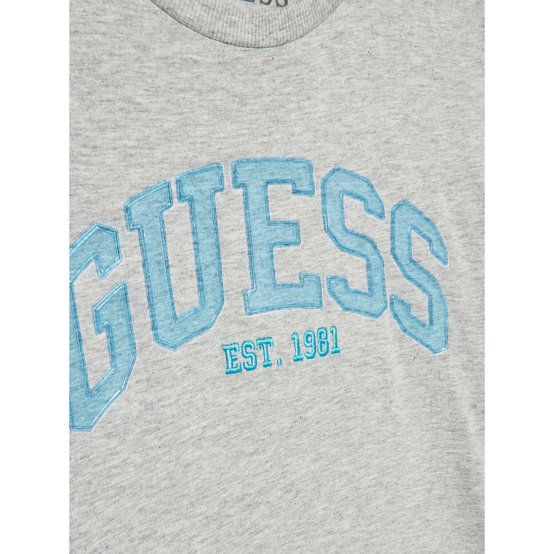 Guess Тишърт N3RI07 K8HM3 Сив Regular Fit - Pepit.bg
