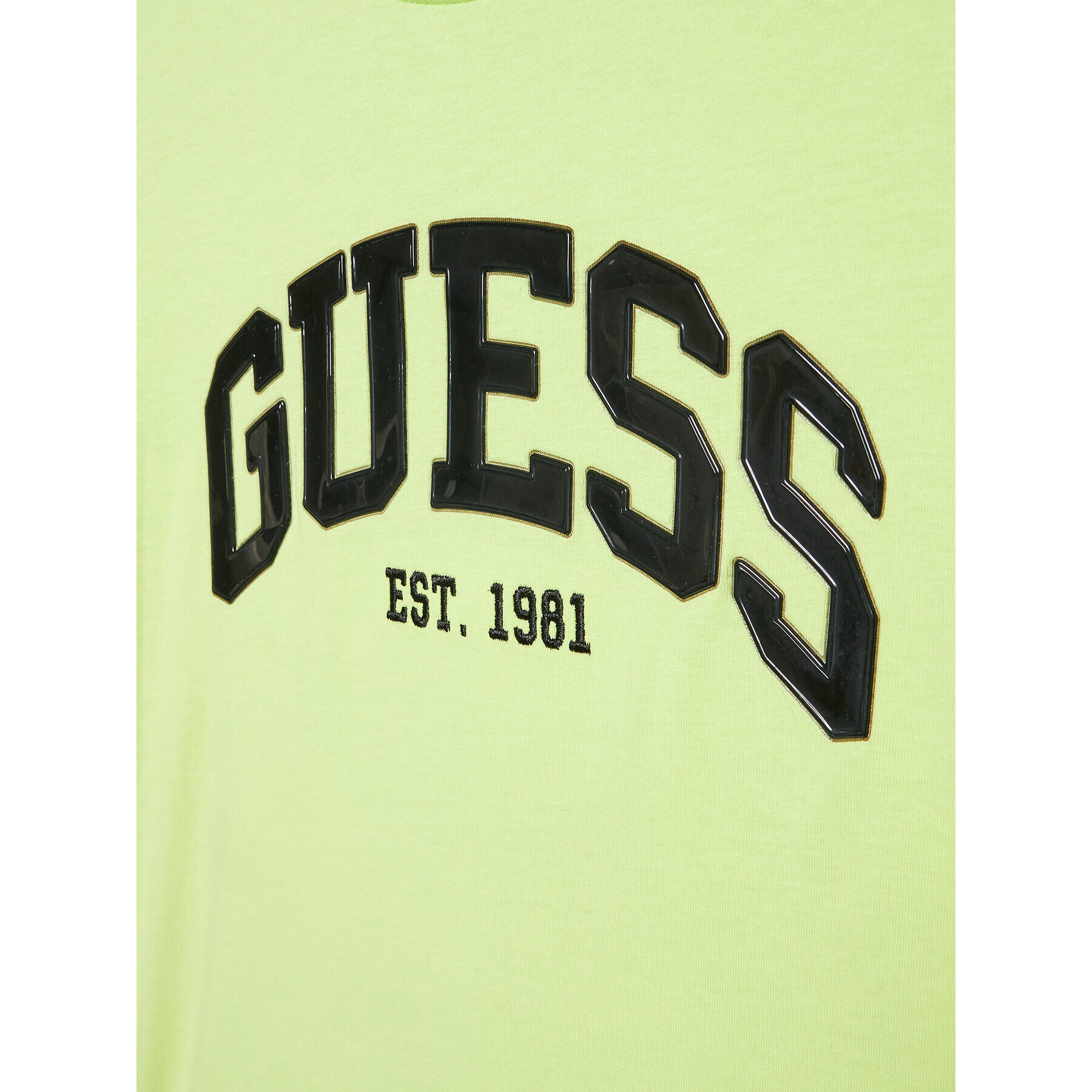 Guess Тишърт N3RI07 K8HM3 Зелен Regular Fit - Pepit.bg