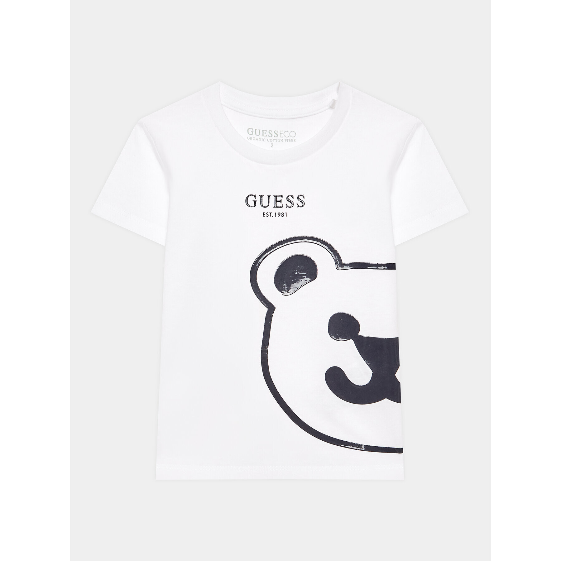 Guess Тишърт N3YI06 K8HM4 Бял Regular Fit - Pepit.bg