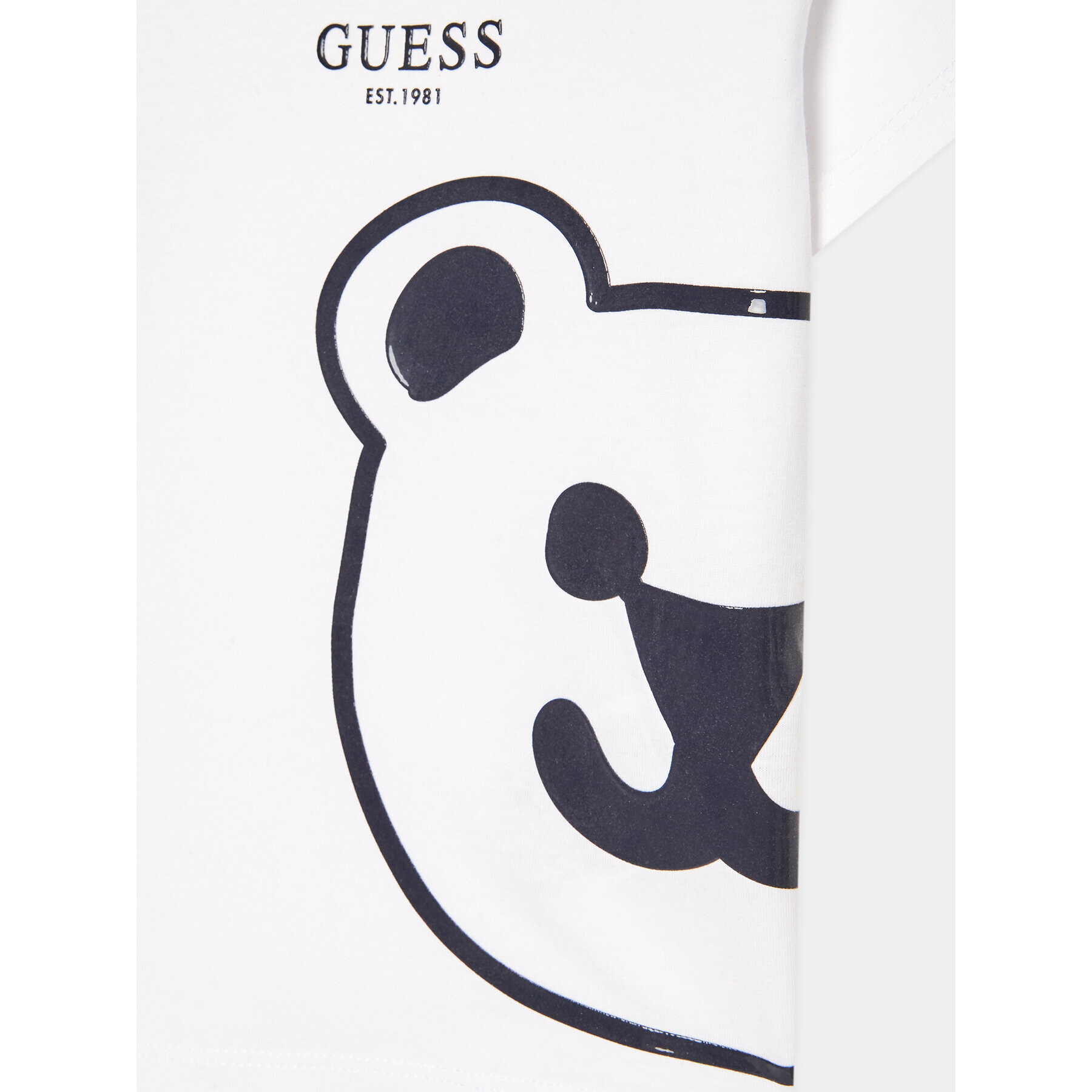 Guess Тишърт N3YI06 K8HM4 Бял Regular Fit - Pepit.bg