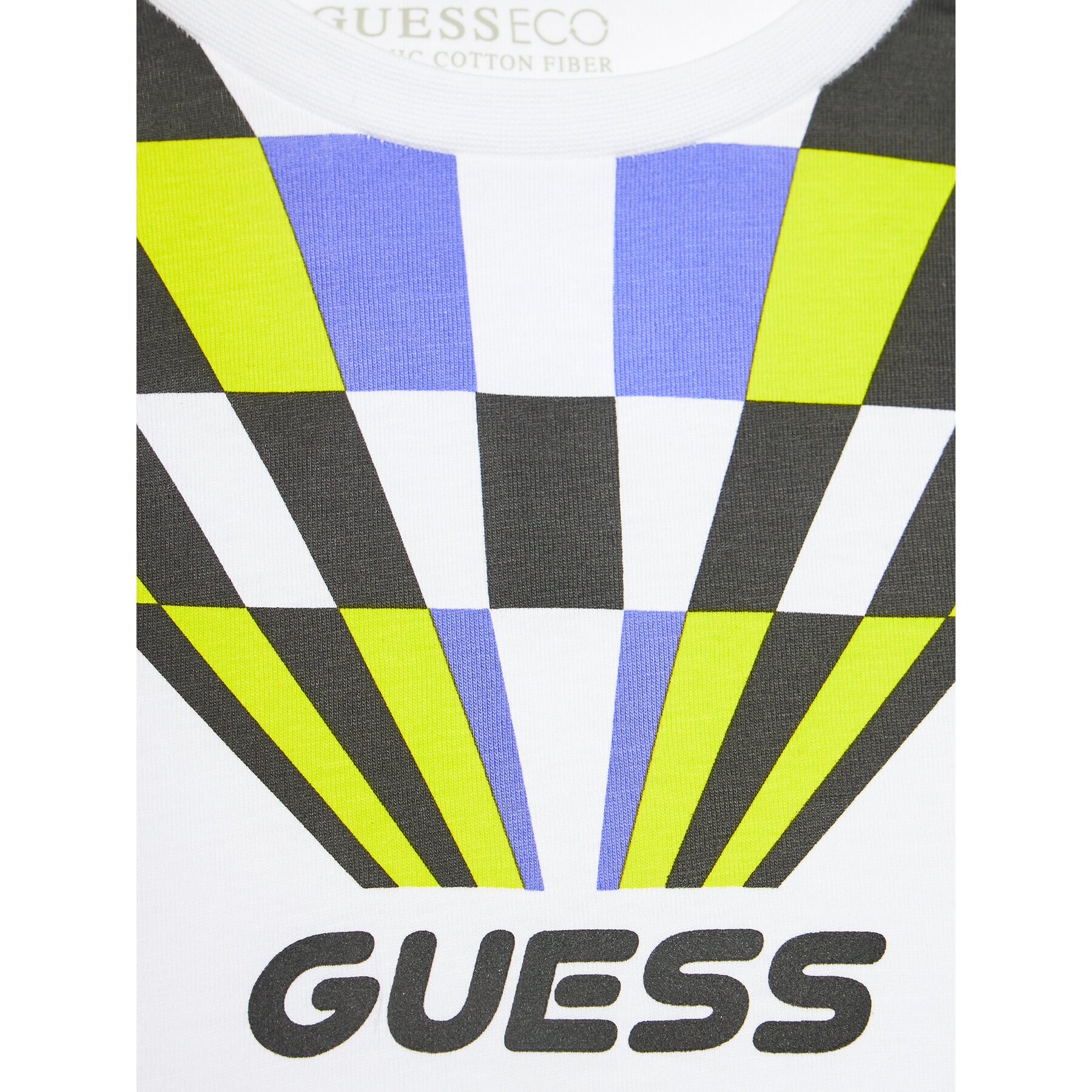 Guess Тишърт N4RI05 K8HM4 Бял Regular Fit - Pepit.bg