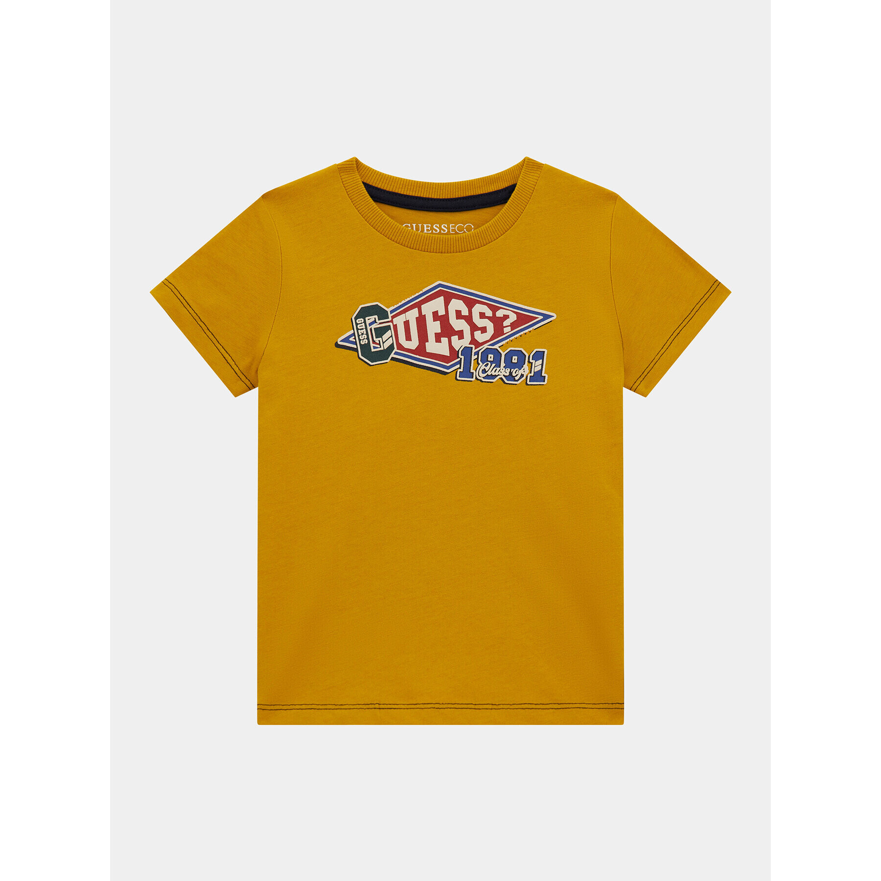 Guess Тишърт N4RI11 K8HM4 Бял Regular Fit - Pepit.bg