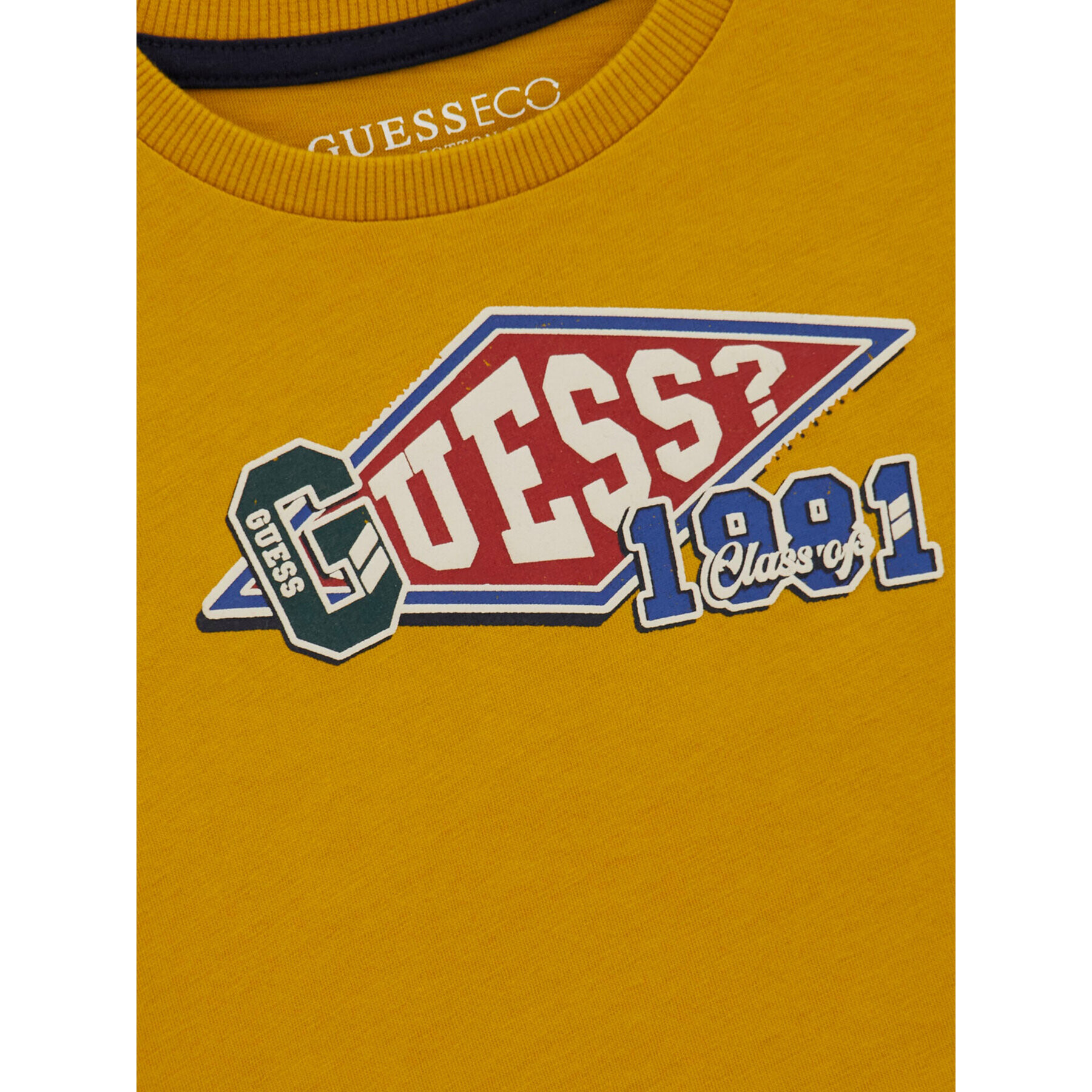 Guess Тишърт N4RI11 K8HM4 Бял Regular Fit - Pepit.bg