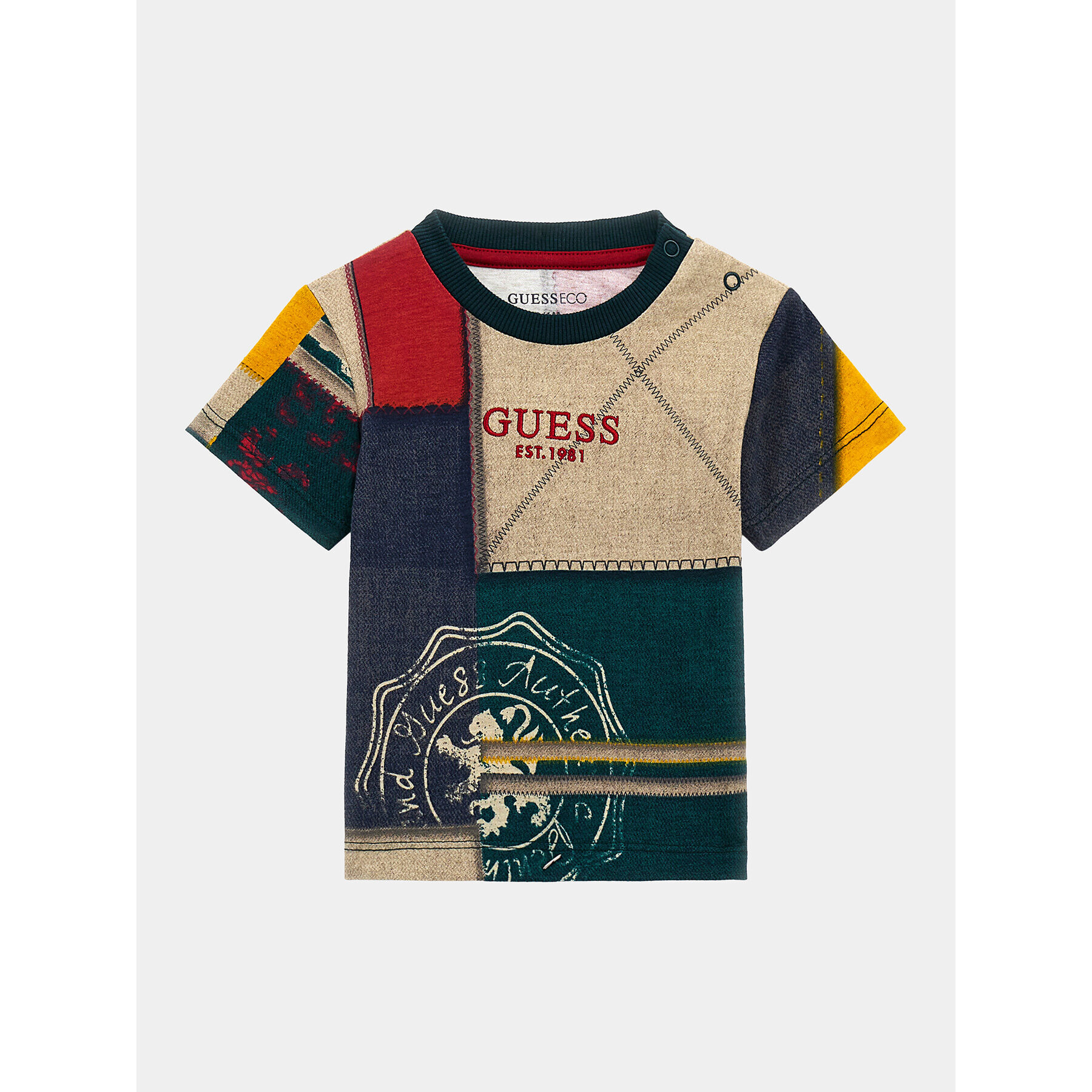 Guess Тишърт N4RI12 K8HM3 Цветен Regular Fit - Pepit.bg