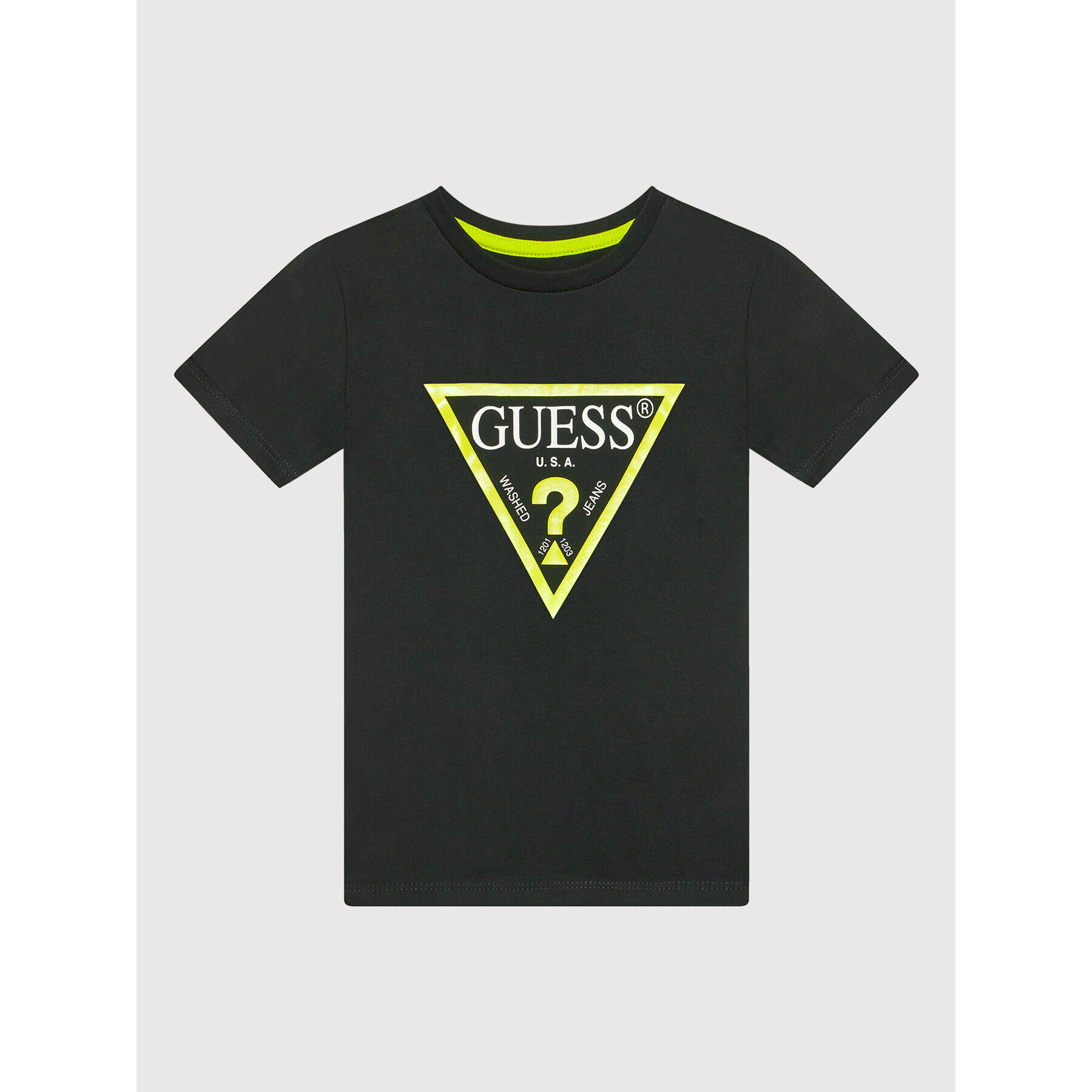 Guess Тишърт N73I55 K8HM0 Черен Regular Fit - Pepit.bg