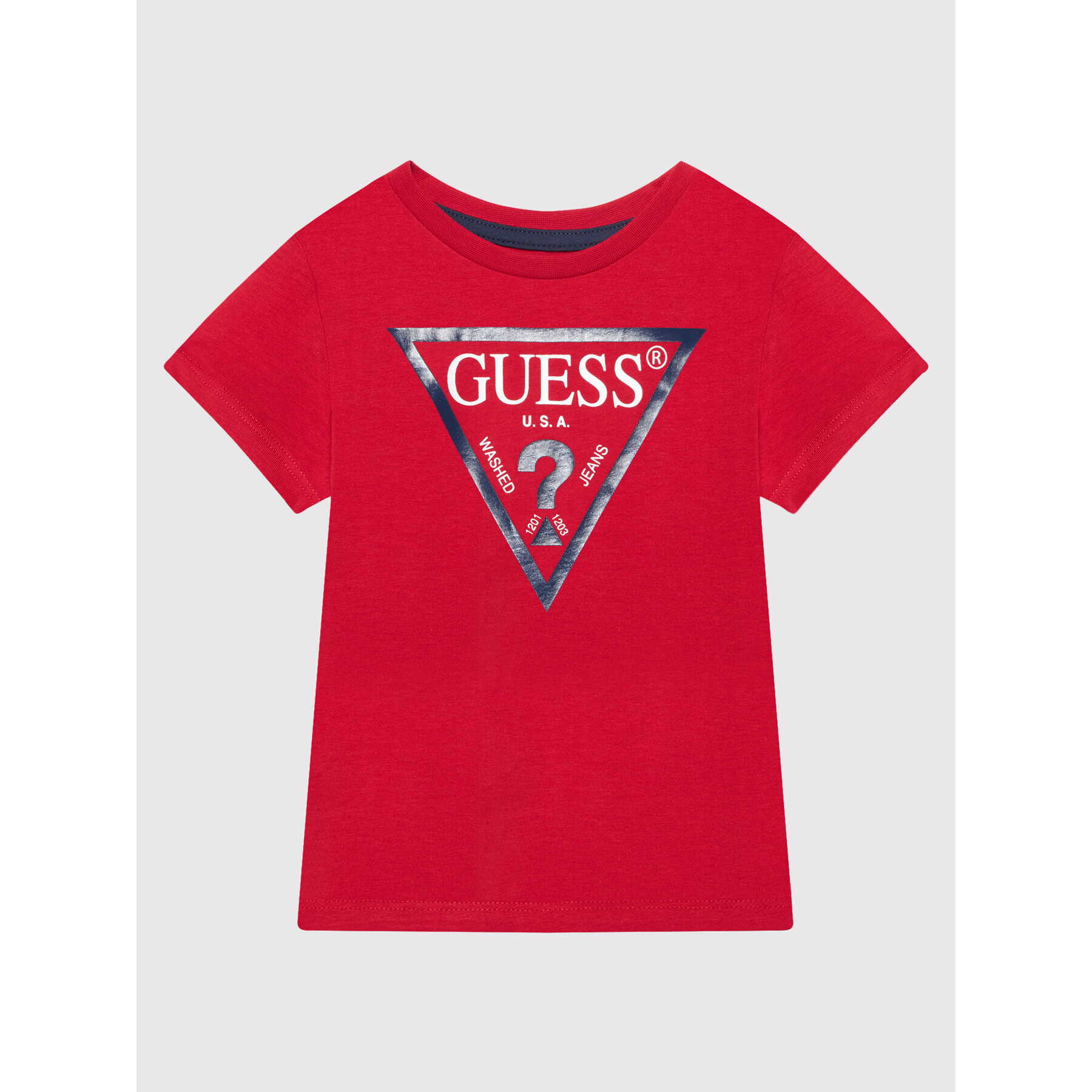 Guess Тишърт N73I55 K8HM0 Червен Regular Fit - Pepit.bg