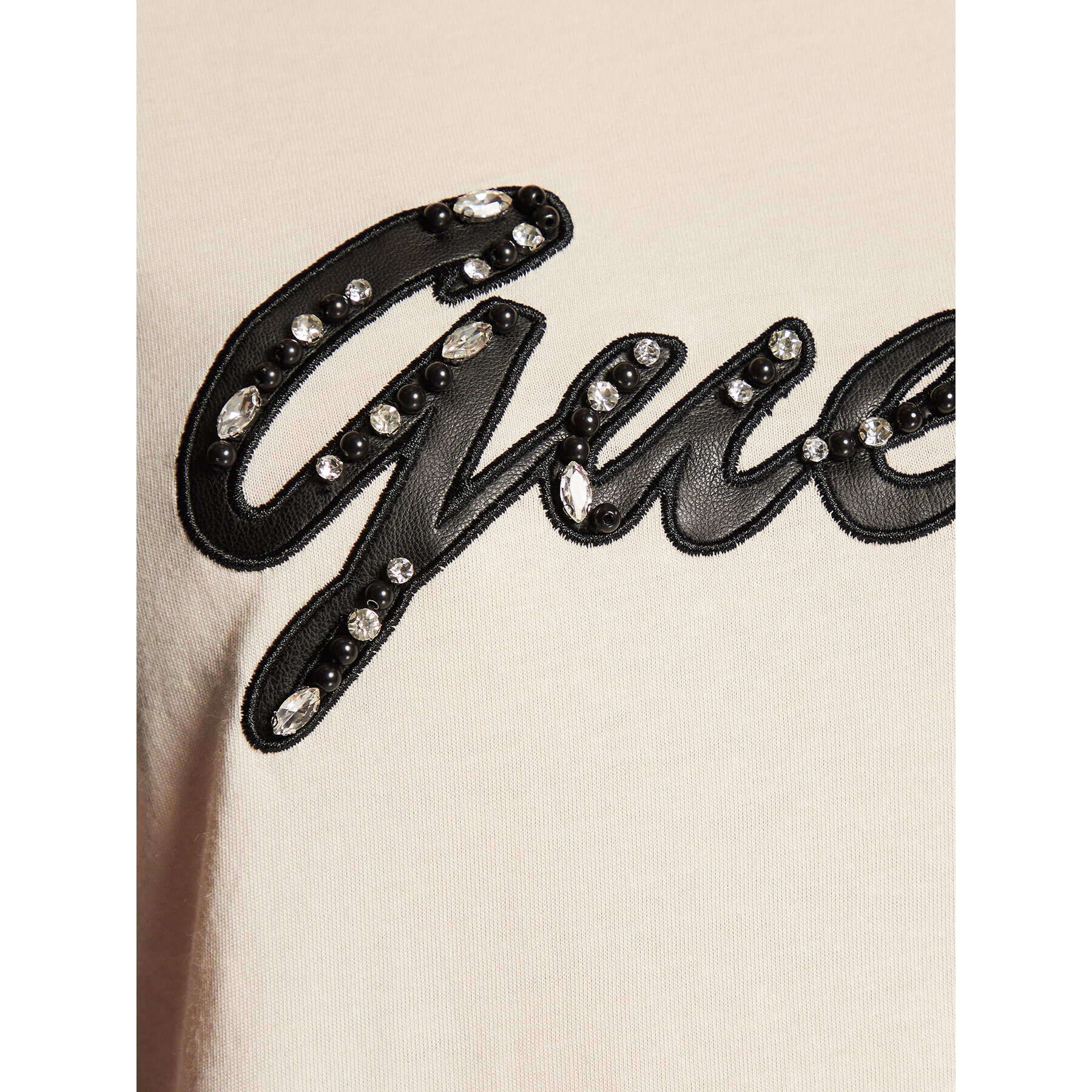 Guess Тишърт Nichita W2BI15 K46D1 Бежов Regular Fit - Pepit.bg