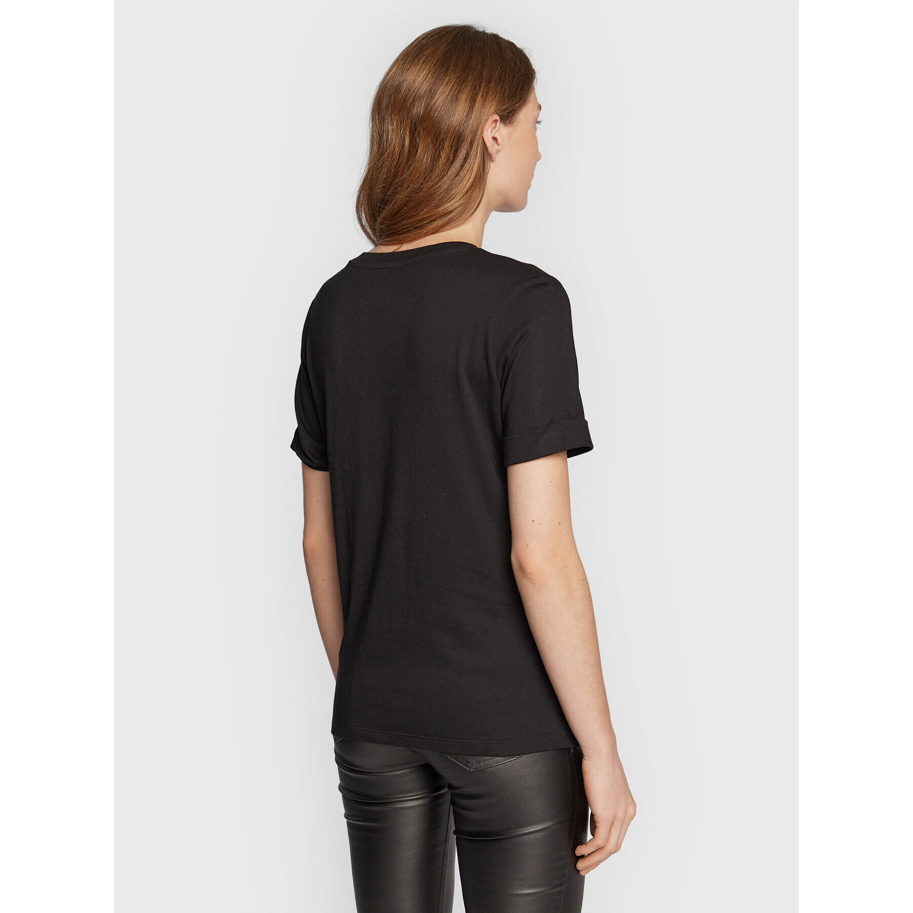 Guess Тишърт Nichita W2BI15 K46D1 Черен Regular Fit - Pepit.bg