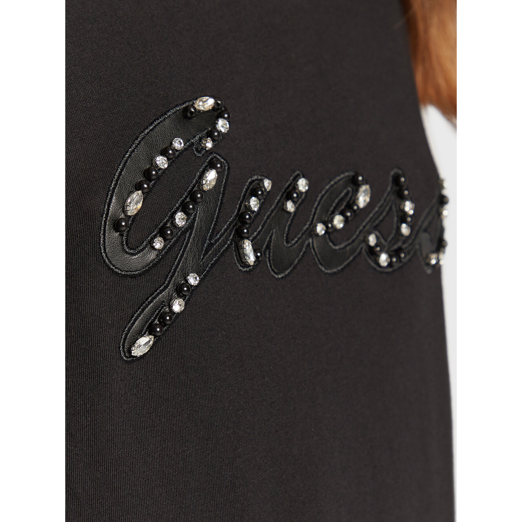 Guess Тишърт Nichita W2BI15 K46D1 Черен Regular Fit - Pepit.bg