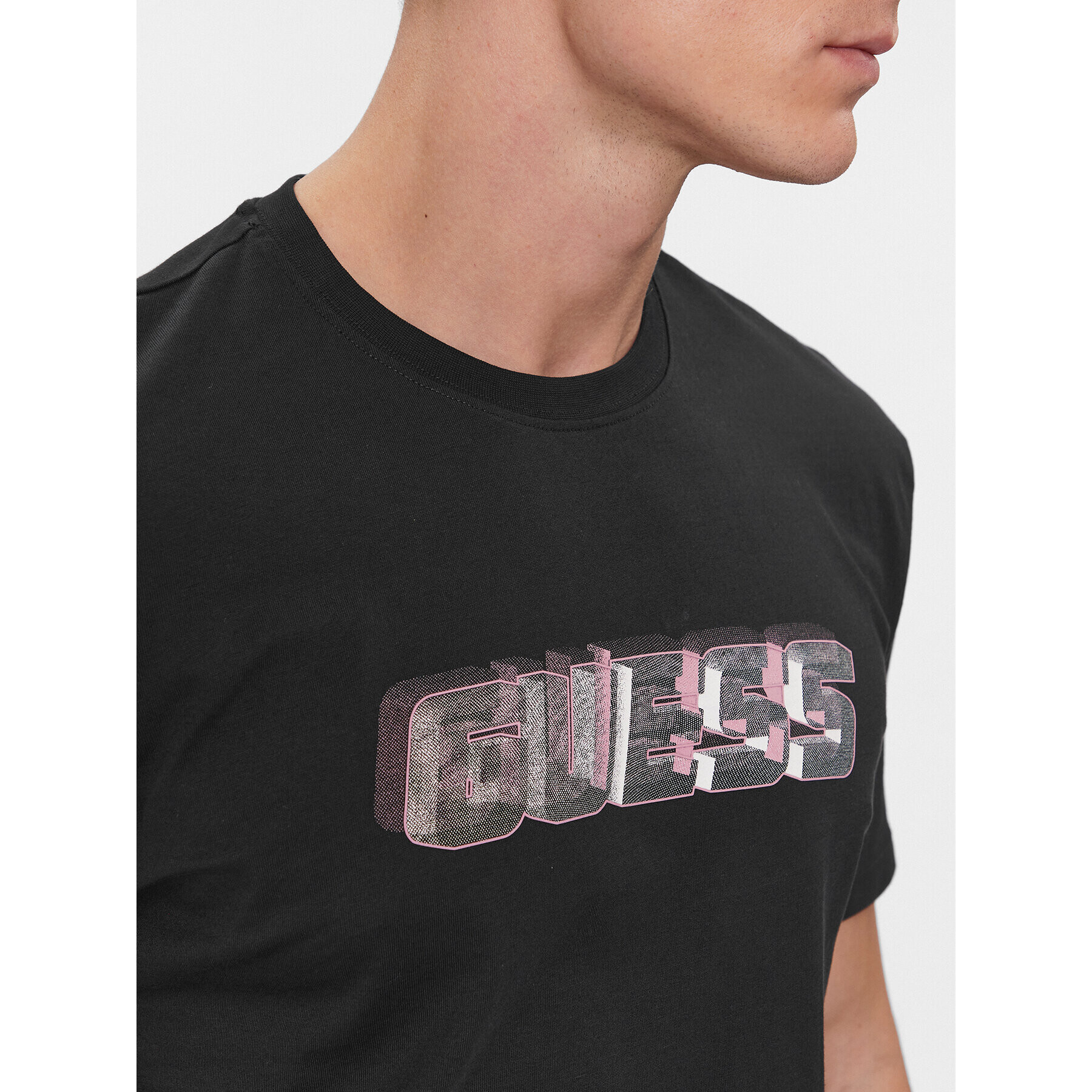 Guess Тишърт Nikolas Z4RI10 I3Z14 Черен Regular Fit - Pepit.bg