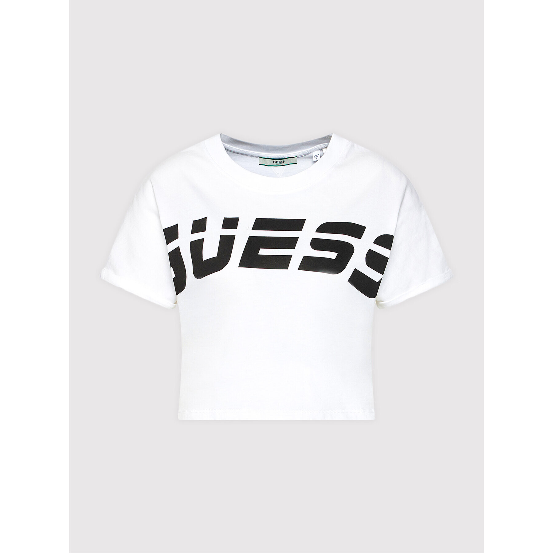 Guess Тишърт O1GA03 K8HM0 Бял Regular Fit - Pepit.bg