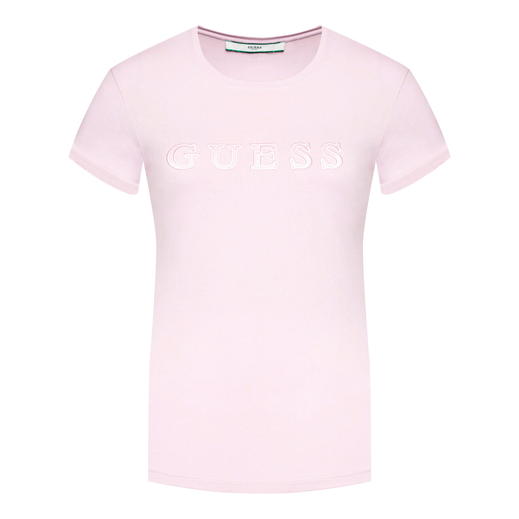 Guess Тишърт Amice O1GA05 K8HM0 Розов Regular Fit - Pepit.bg