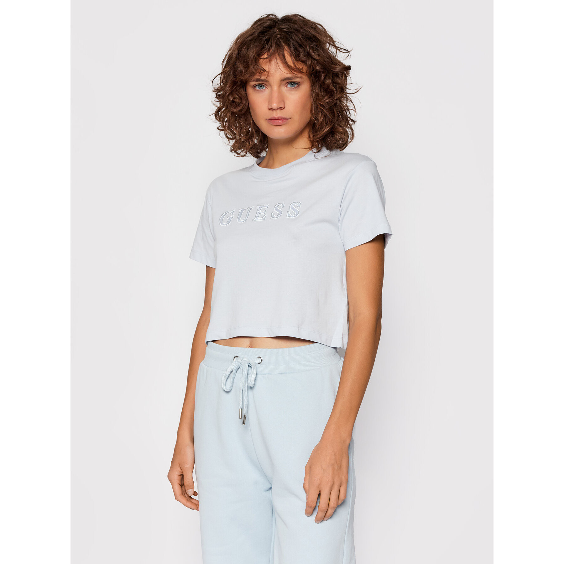 Guess Тишърт Alexia O1GA06 K8HM0 Син Regular Fit - Pepit.bg