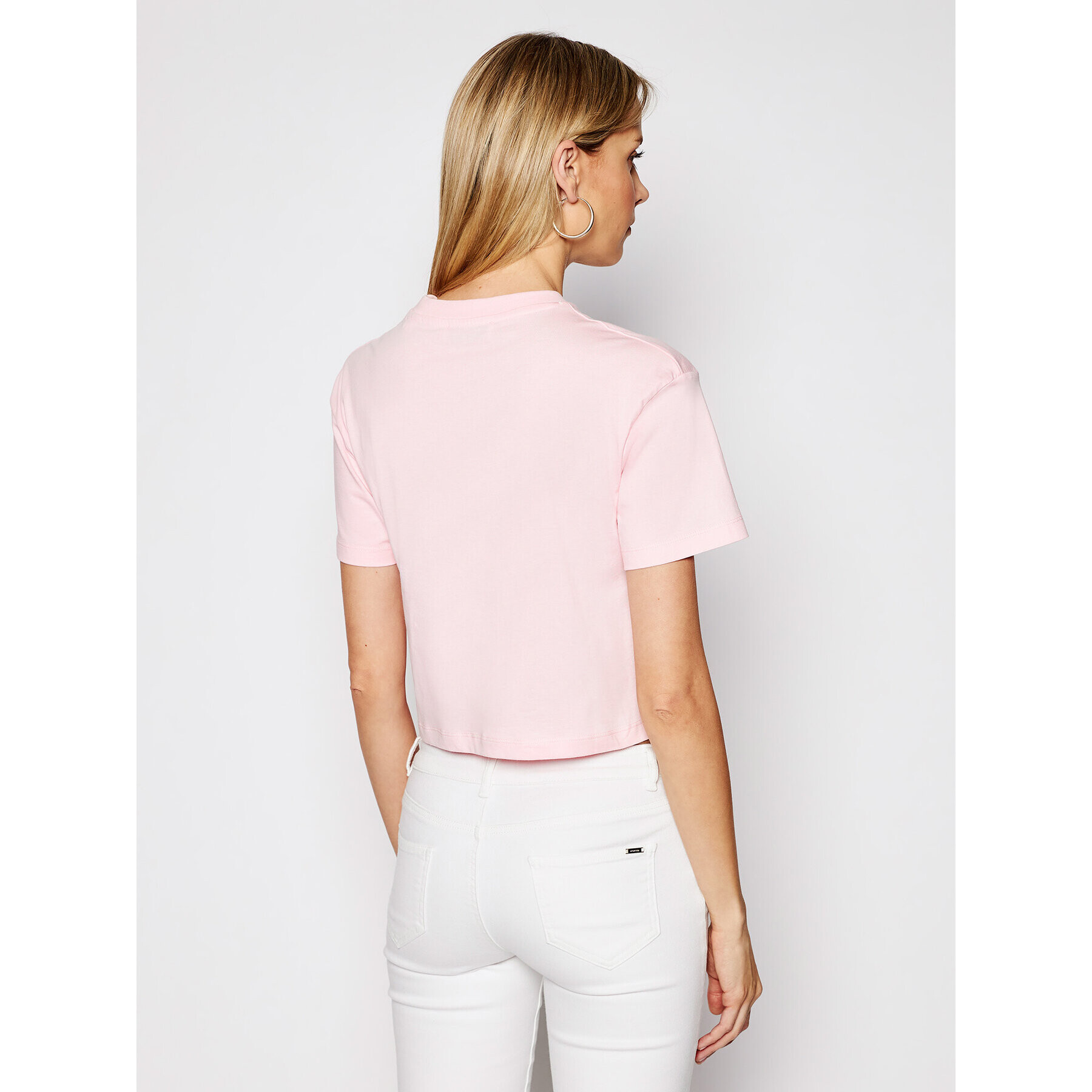 Guess Тишърт O1GA21 K8HM0 Розов Regular Fit - Pepit.bg