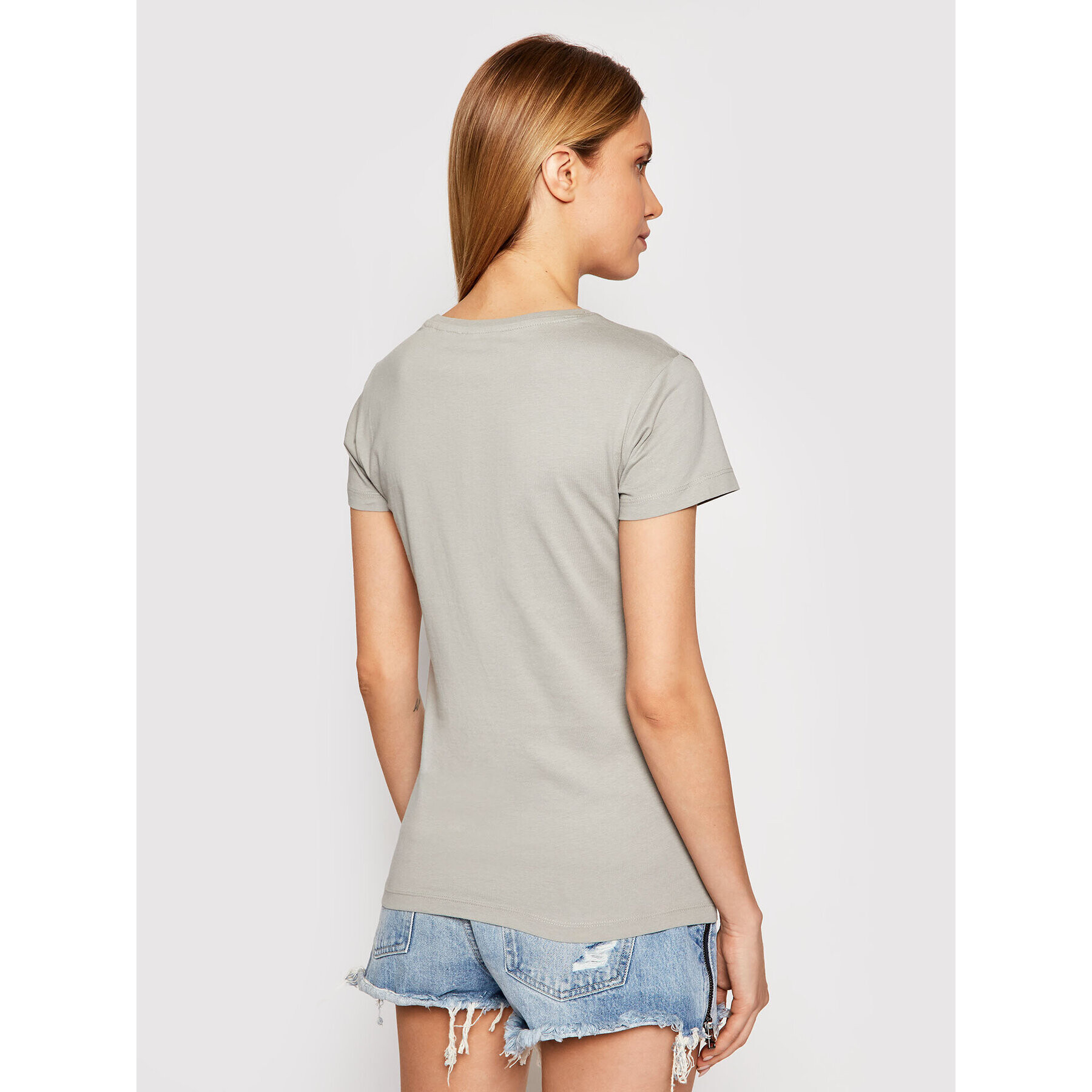 Guess Тишърт O1GA22 K8HM0 Сив Regular Fit - Pepit.bg
