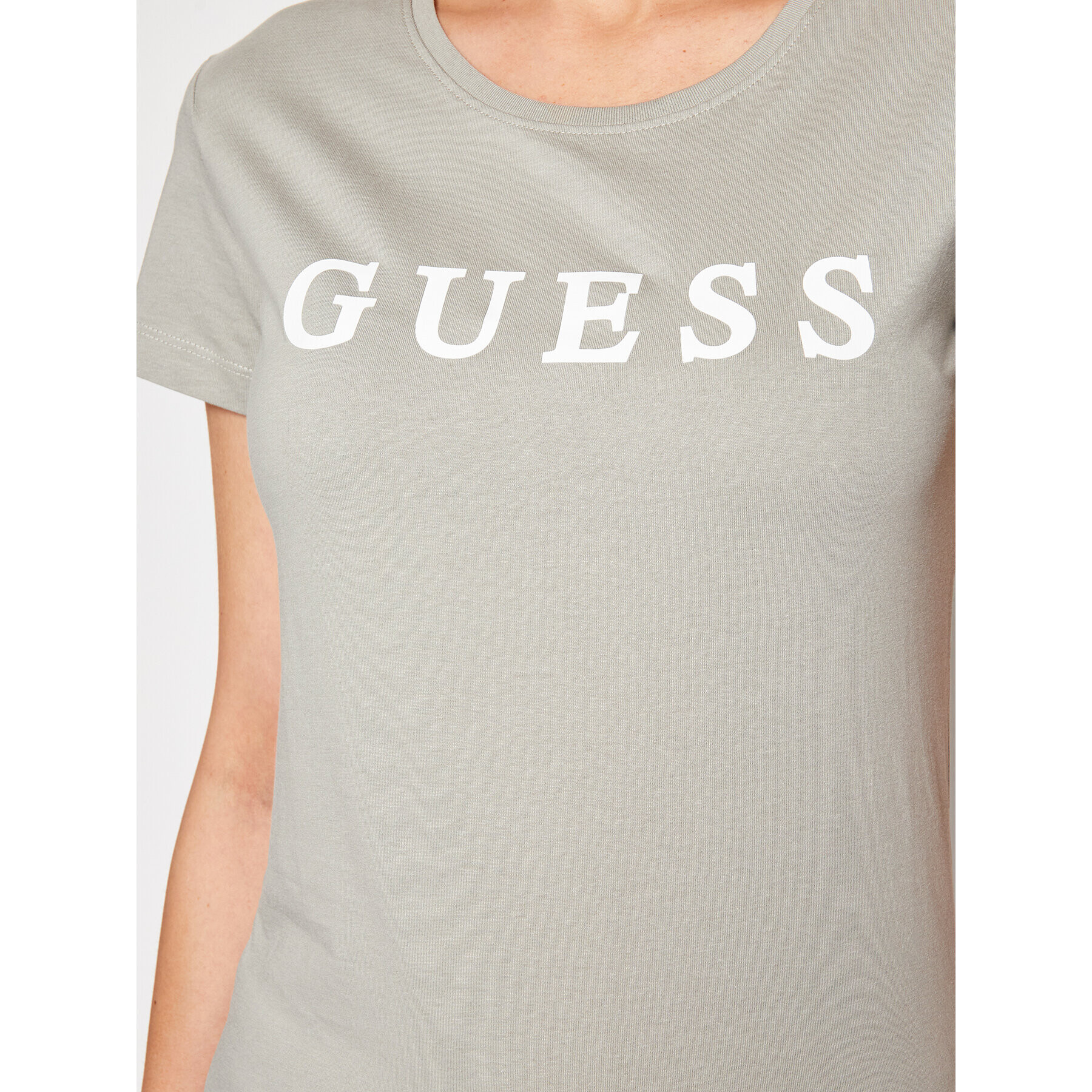 Guess Тишърт O1GA22 K8HM0 Сив Regular Fit - Pepit.bg