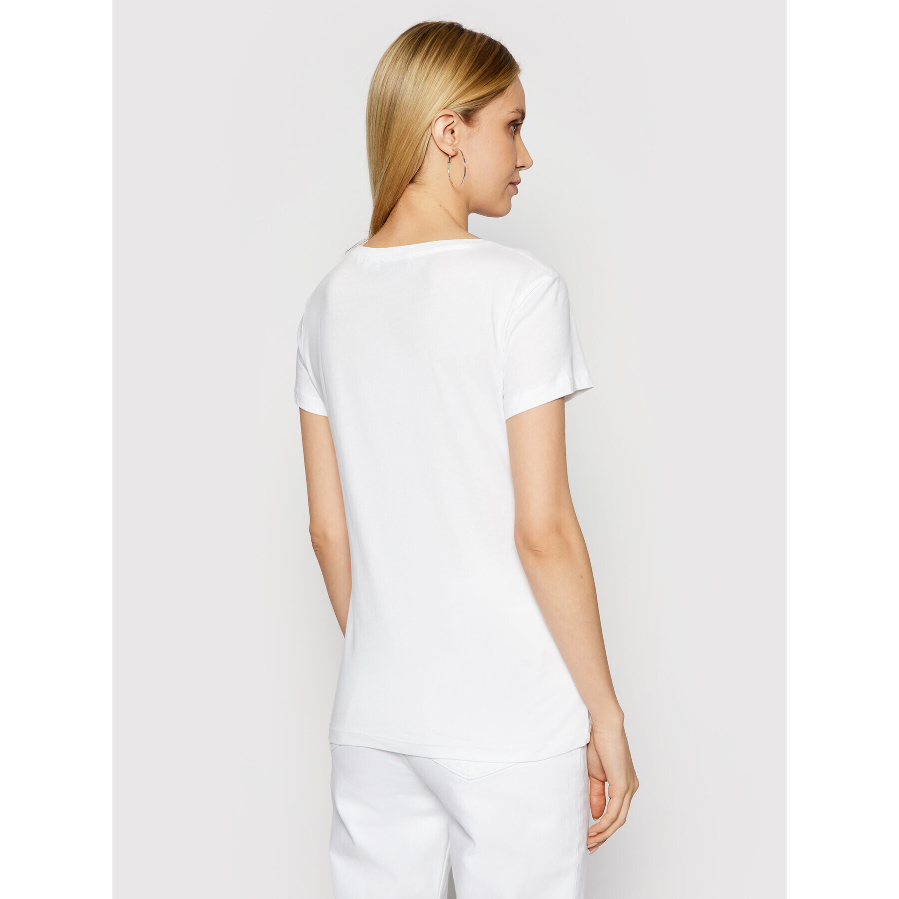 Guess Тишърт O1GA56 JA911 Бял Regular Fit - Pepit.bg