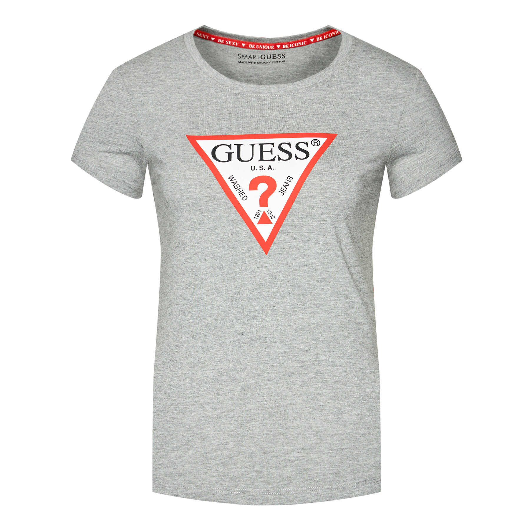 Guess Тишърт Original Tee W1RI00 I3Z11 Сив Regular Fit - Pepit.bg