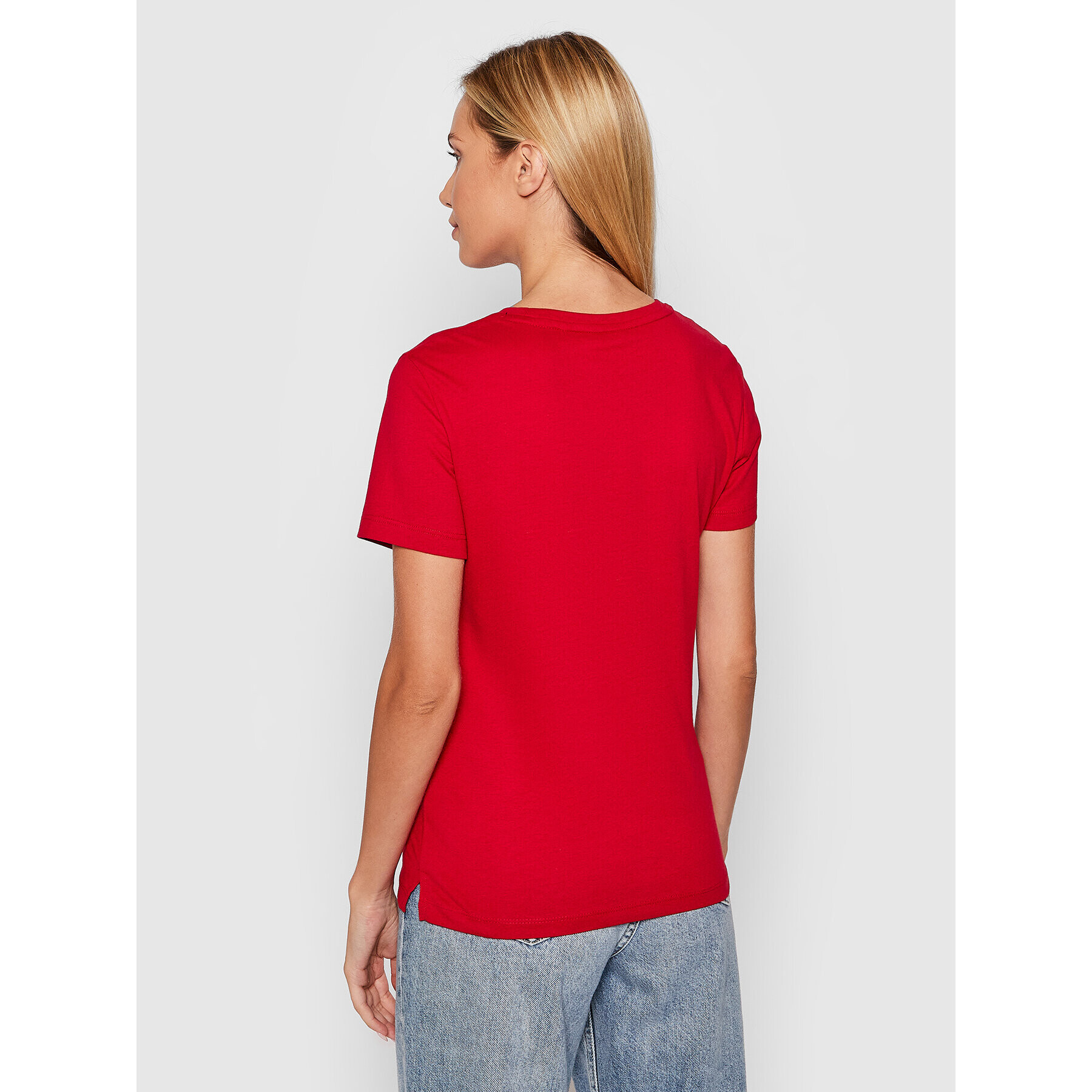 Guess Тишърт Original W1YI1B I3Z11 Червен Boxy Fit - Pepit.bg