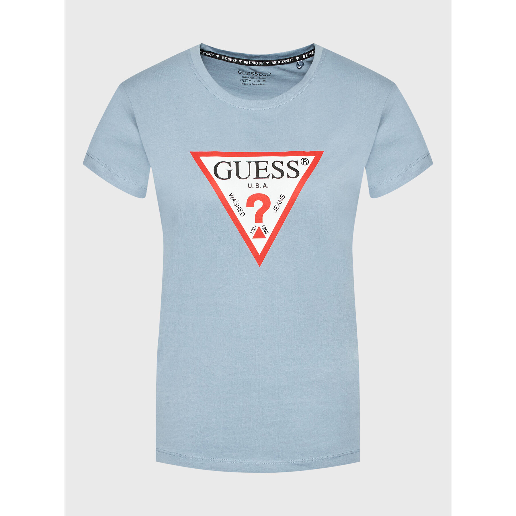 Guess Тишърт Original W1YI1B I3Z11 Син Regular Fit - Pepit.bg