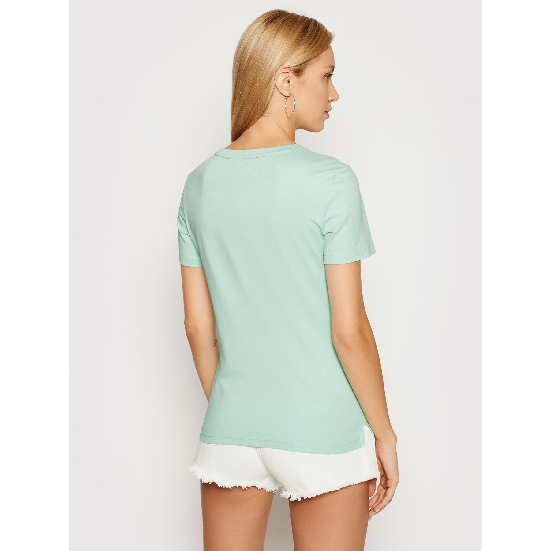 Guess Тишърт Original W1YI1B I3Z11 Зелен Boxy Fit - Pepit.bg