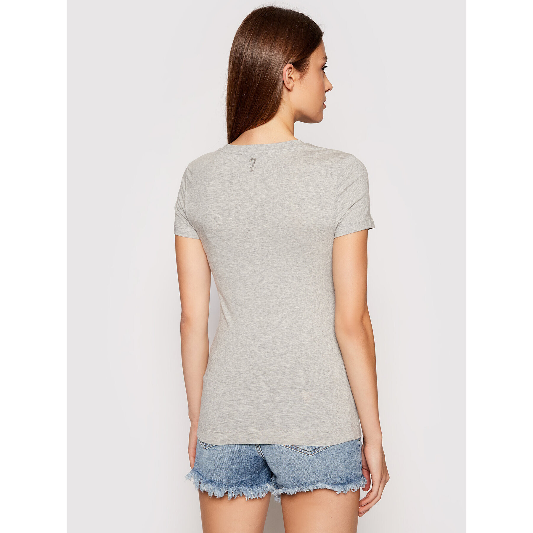 Guess Тишърт Selina W1YI85 J1311 Сив Slim Fit - Pepit.bg