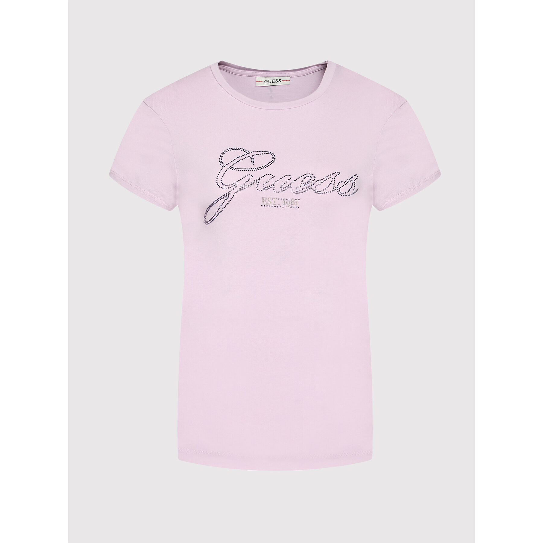 Guess Тишърт Selina W1YI85 J1311 Виолетов Slim Fit - Pepit.bg