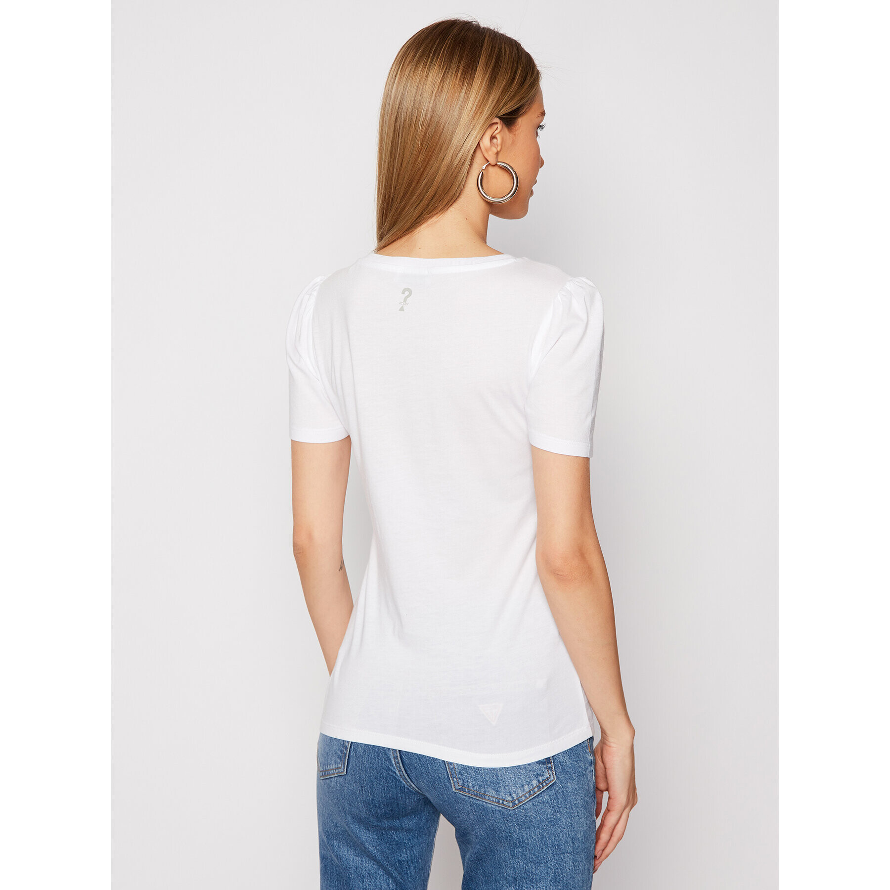 Guess Тишърт Ss Cn Marisol W1GI0H K46D0 Бял Regular Fit - Pepit.bg