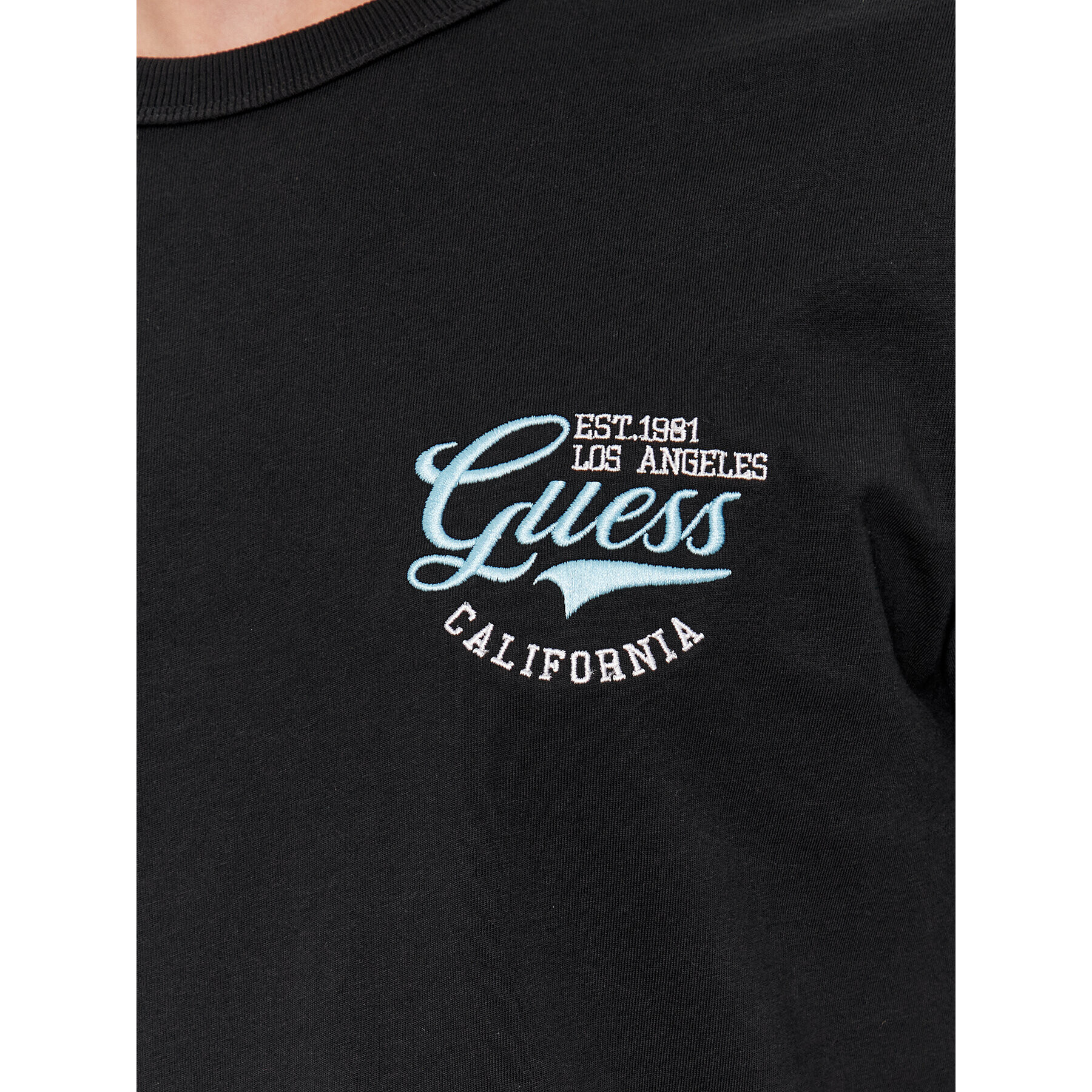 Guess Тишърт Ss Cn Planisph M4RI11 I3Z14 Черен Regular Fit - Pepit.bg