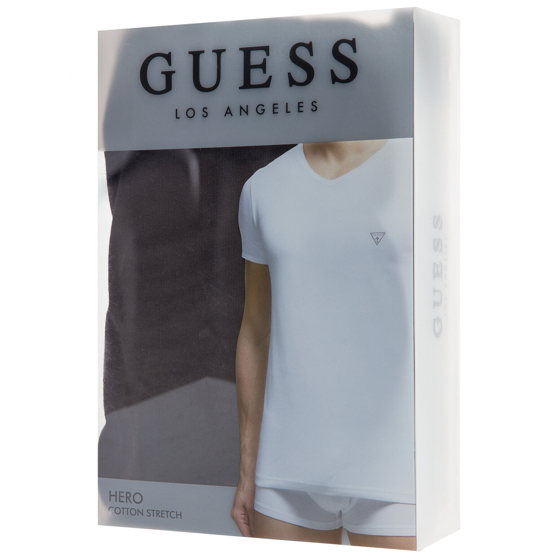 Guess Тишърт U97M01 JR003 Черен Slim Fit - Pepit.bg