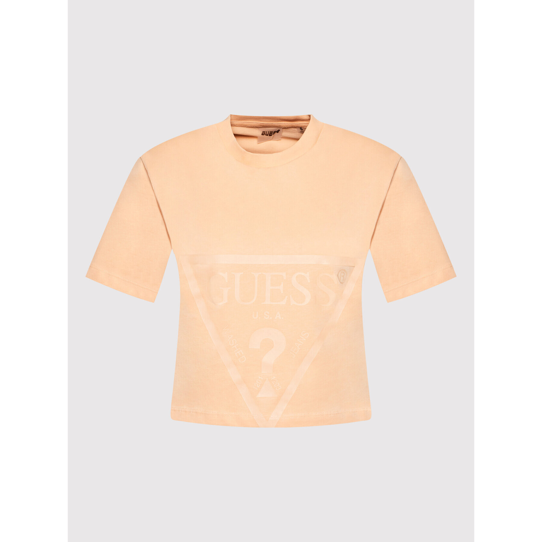 Guess Тишърт V2RI00 K8HM0 Оранжев Relaxed Fit - Pepit.bg