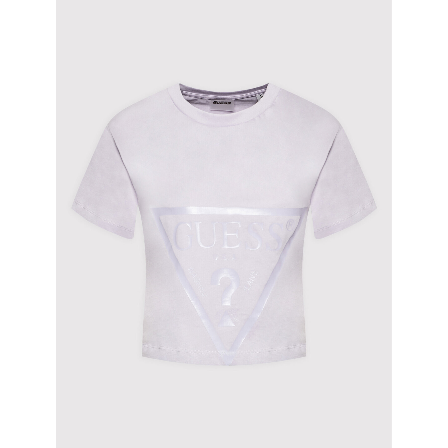 Guess Тишърт V2RI00 K8HM0 Виолетов Relaxed Fit - Pepit.bg