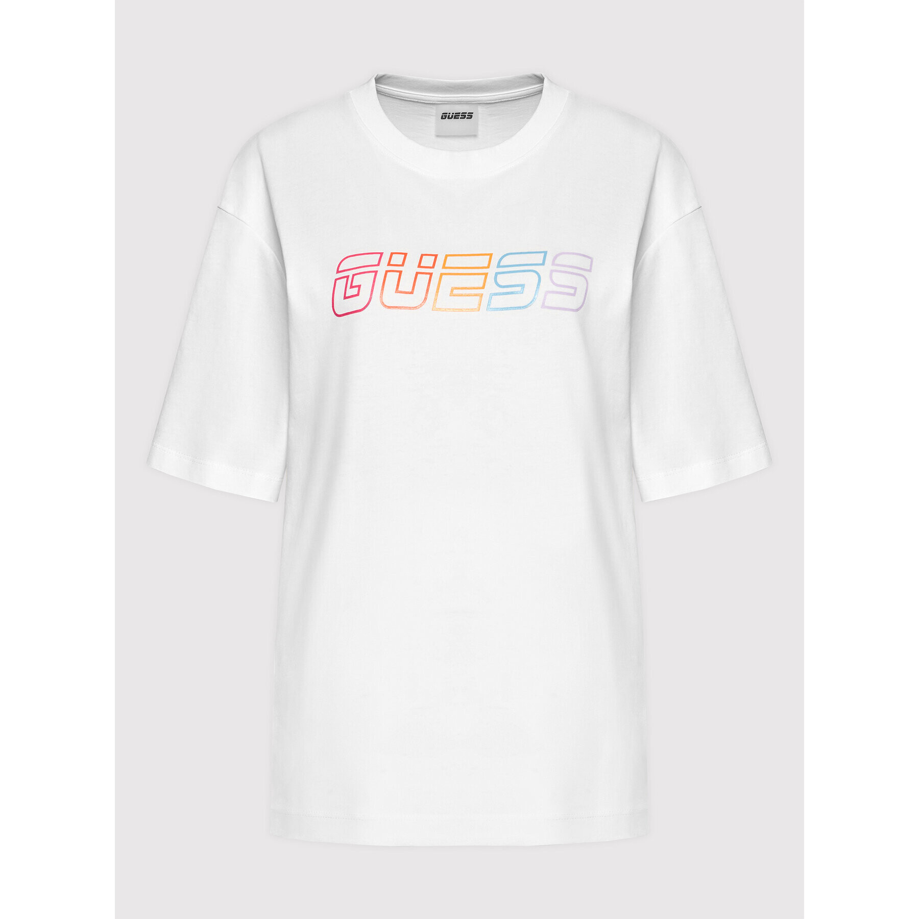 Guess Тишърт V2RI02 I3Z11 Бял Relaxed Fit - Pepit.bg