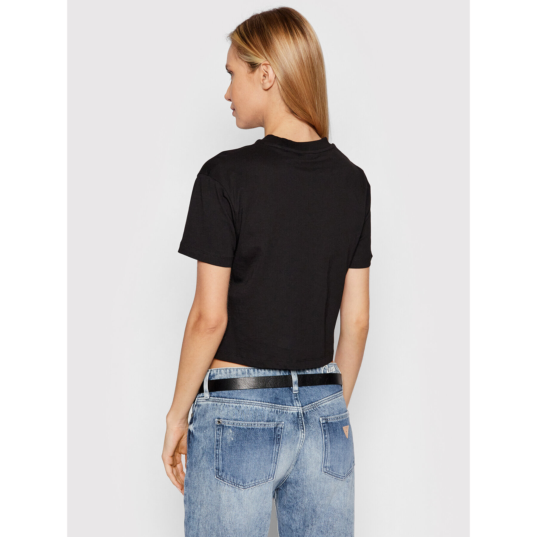 Guess Тишърт V2RI07 K8HM0 Черен Regular Fit - Pepit.bg