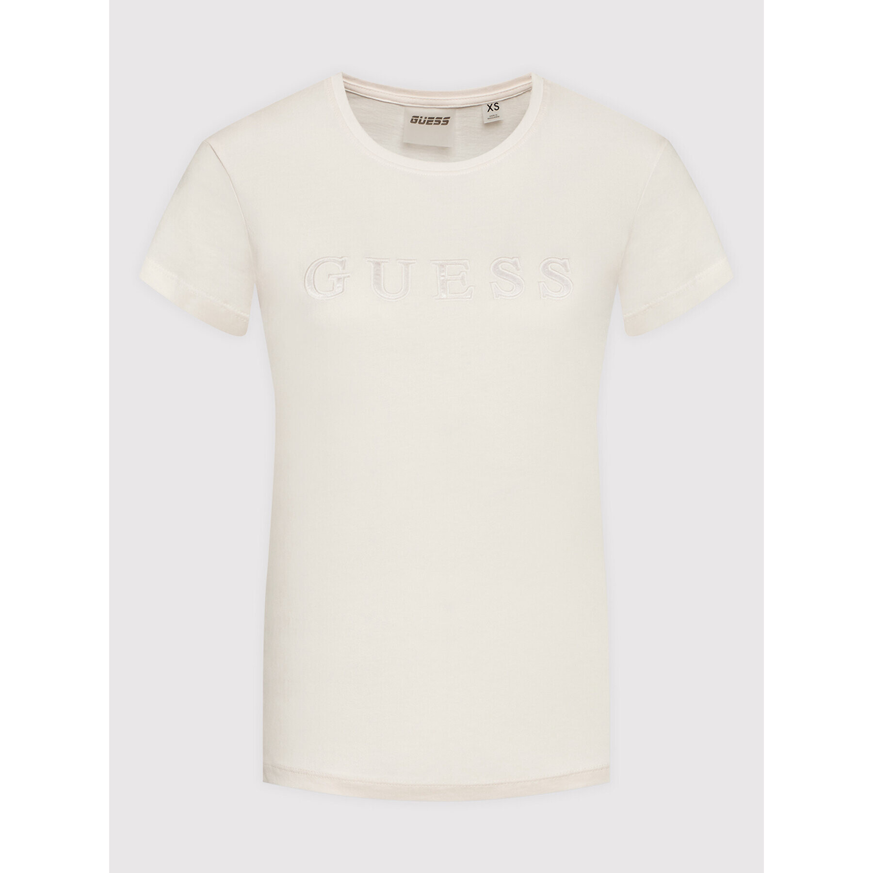 Guess Тишърт V2RI08 K8HM0 Бежов Regular Fit - Pepit.bg