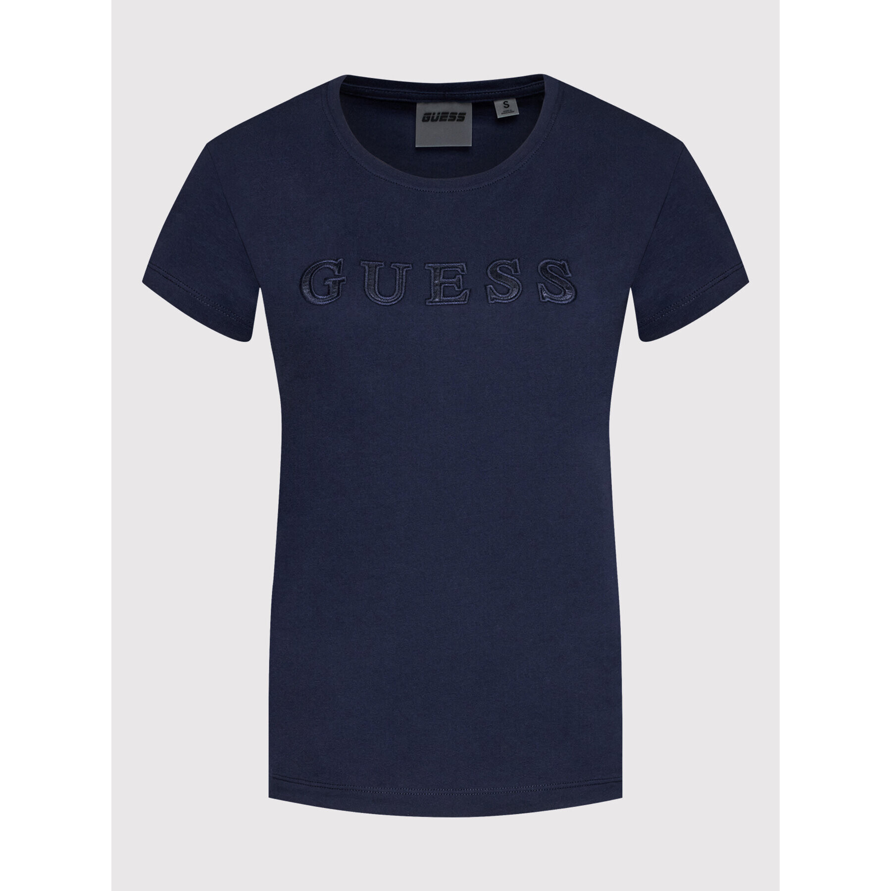 Guess Тишърт V2RI08 K8HM0 Тъмносин Regular Fit - Pepit.bg
