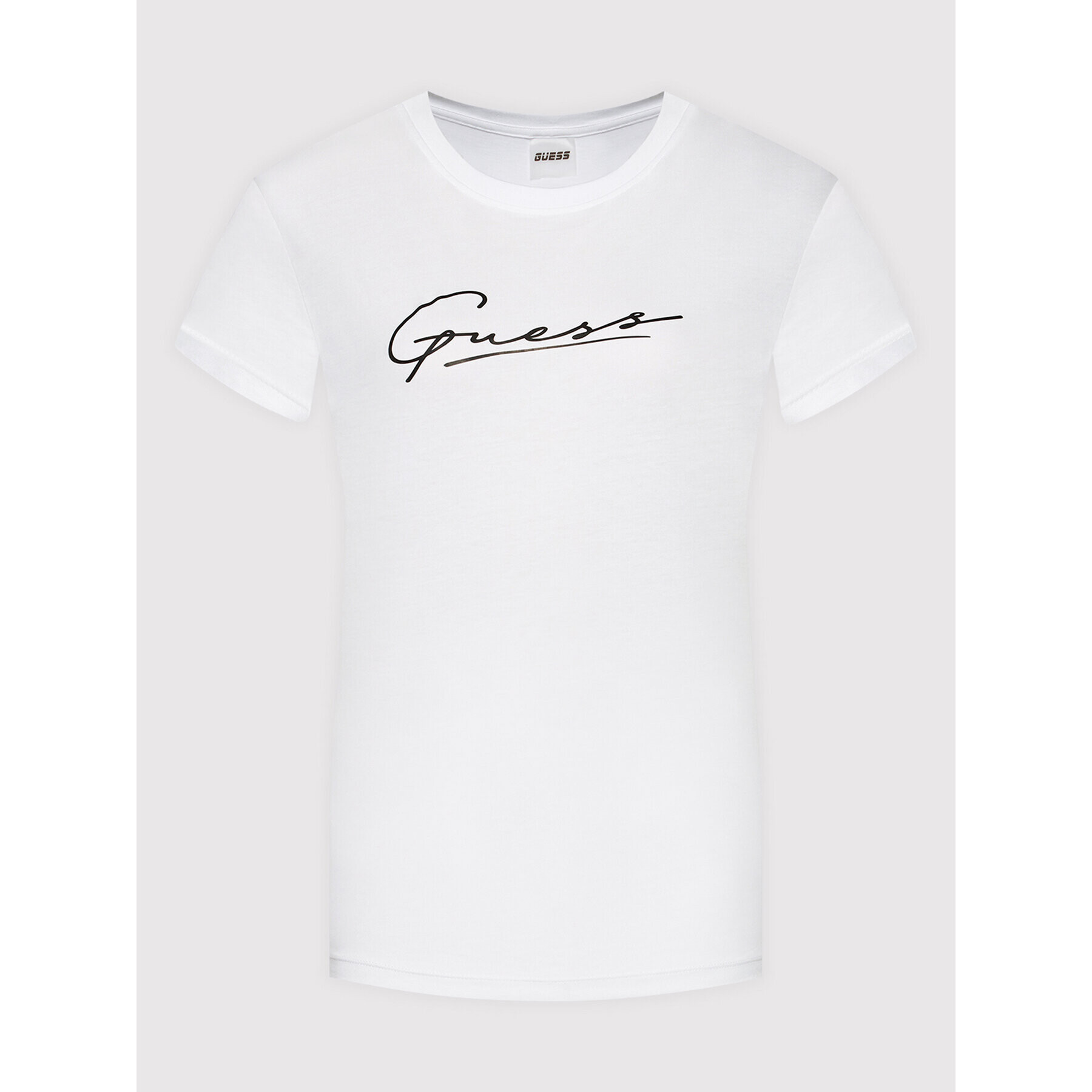 Guess Тишърт V2RI11 I3Z11 Бял Regular Fit - Pepit.bg