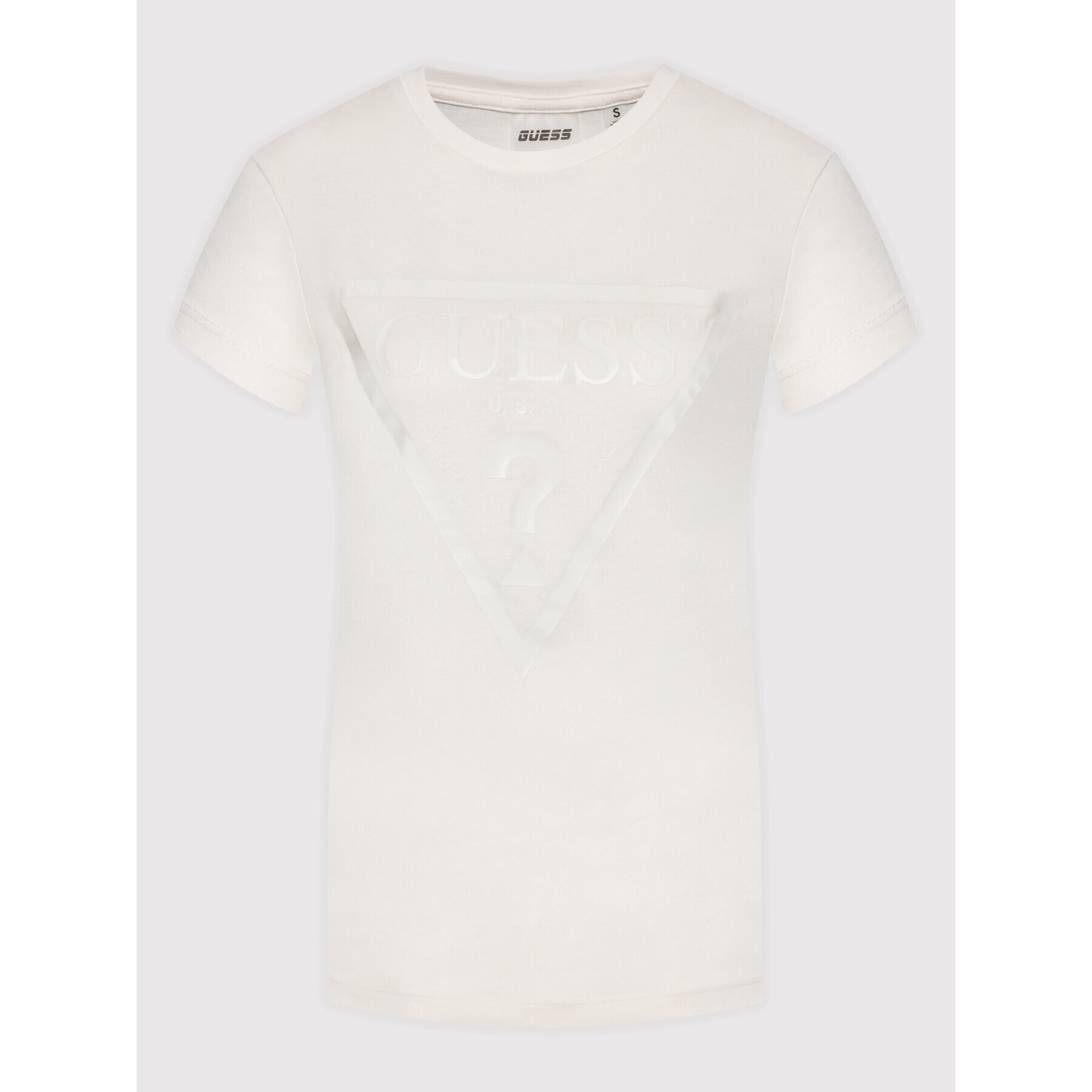 Guess Тишърт V2RI13 K8HM0 Бял Regular Fit - Pepit.bg